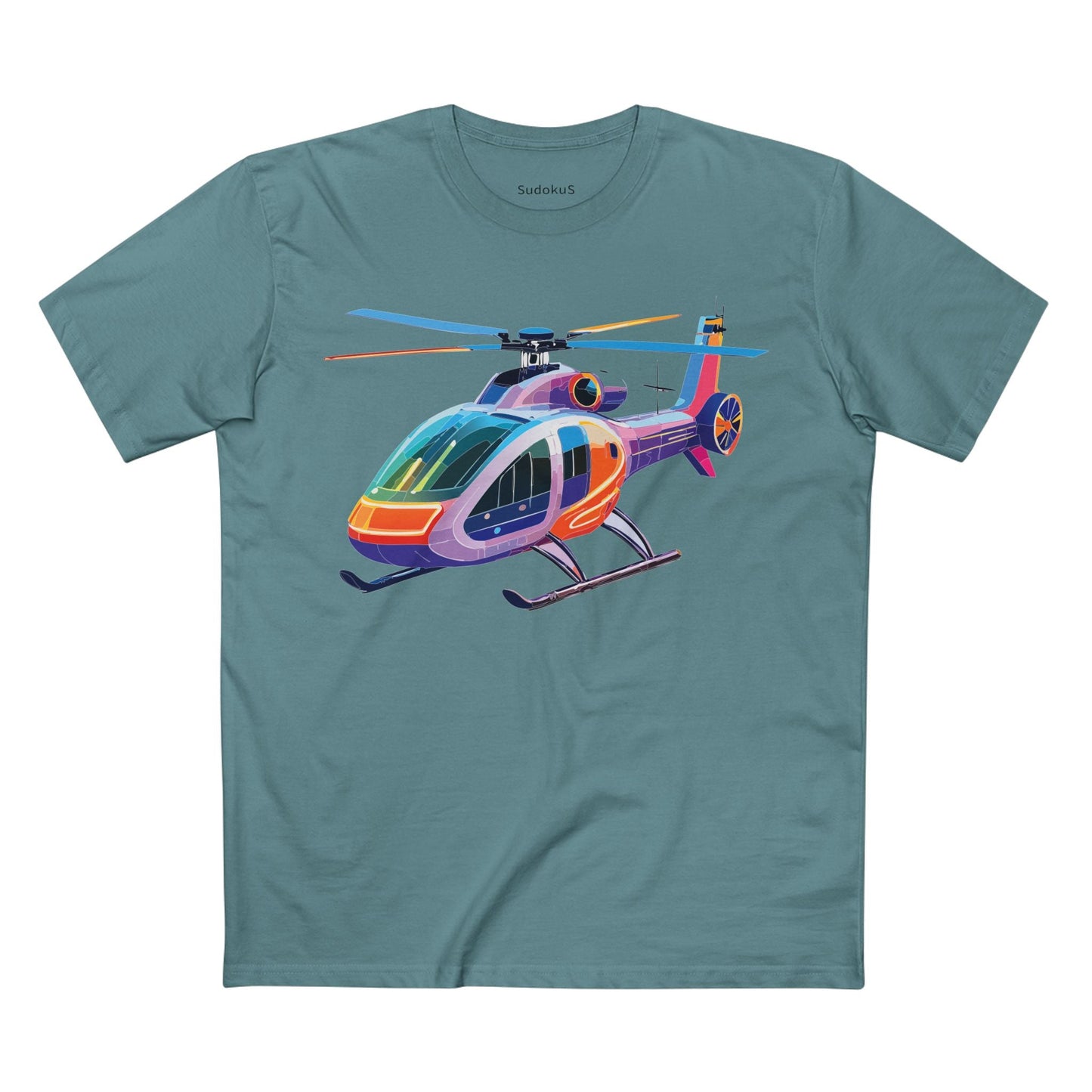 Chopper Graphic Unisex 100 Cotton Staple Tee 13