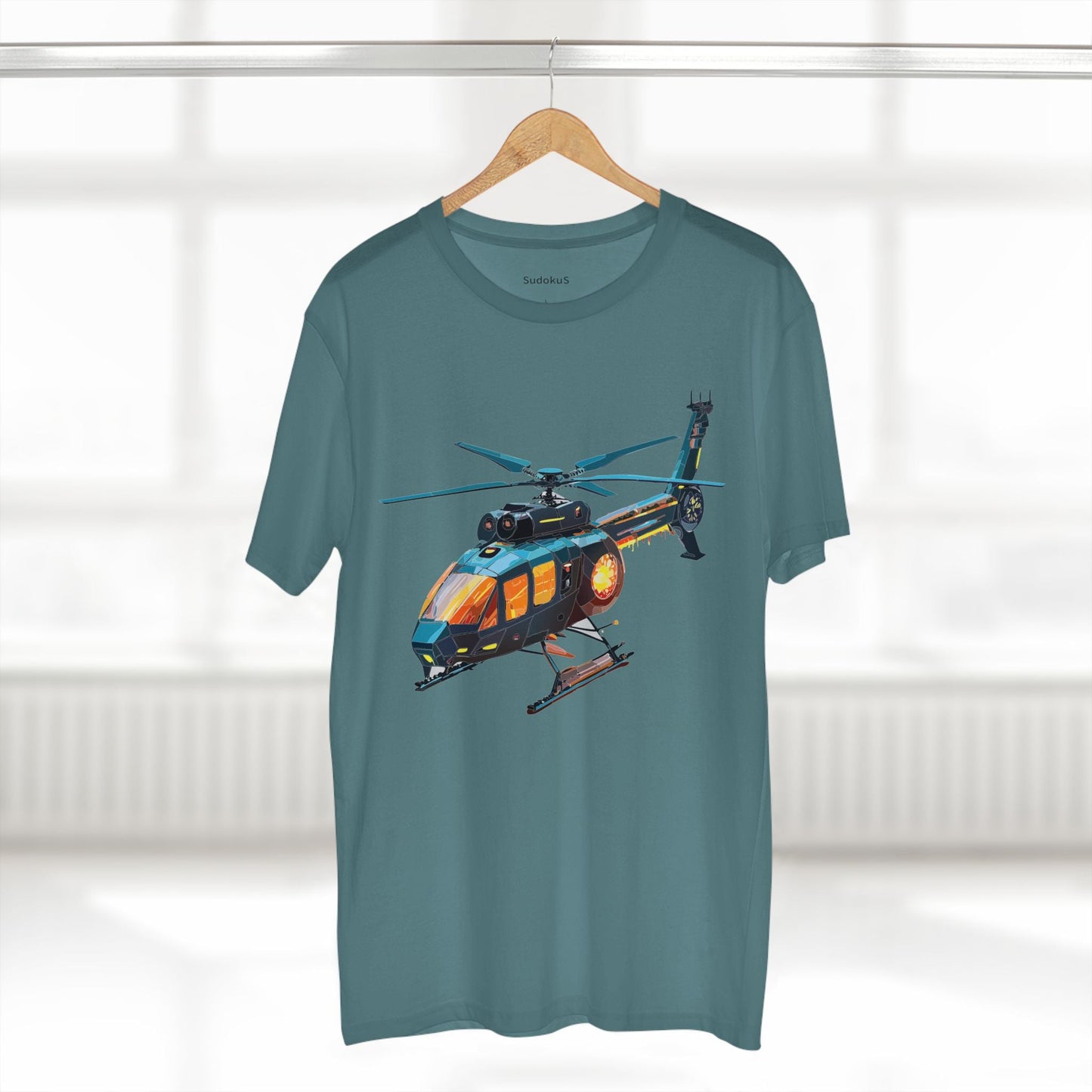 Chopper Graphic Unisex 100 Cotton Staple Tee 2