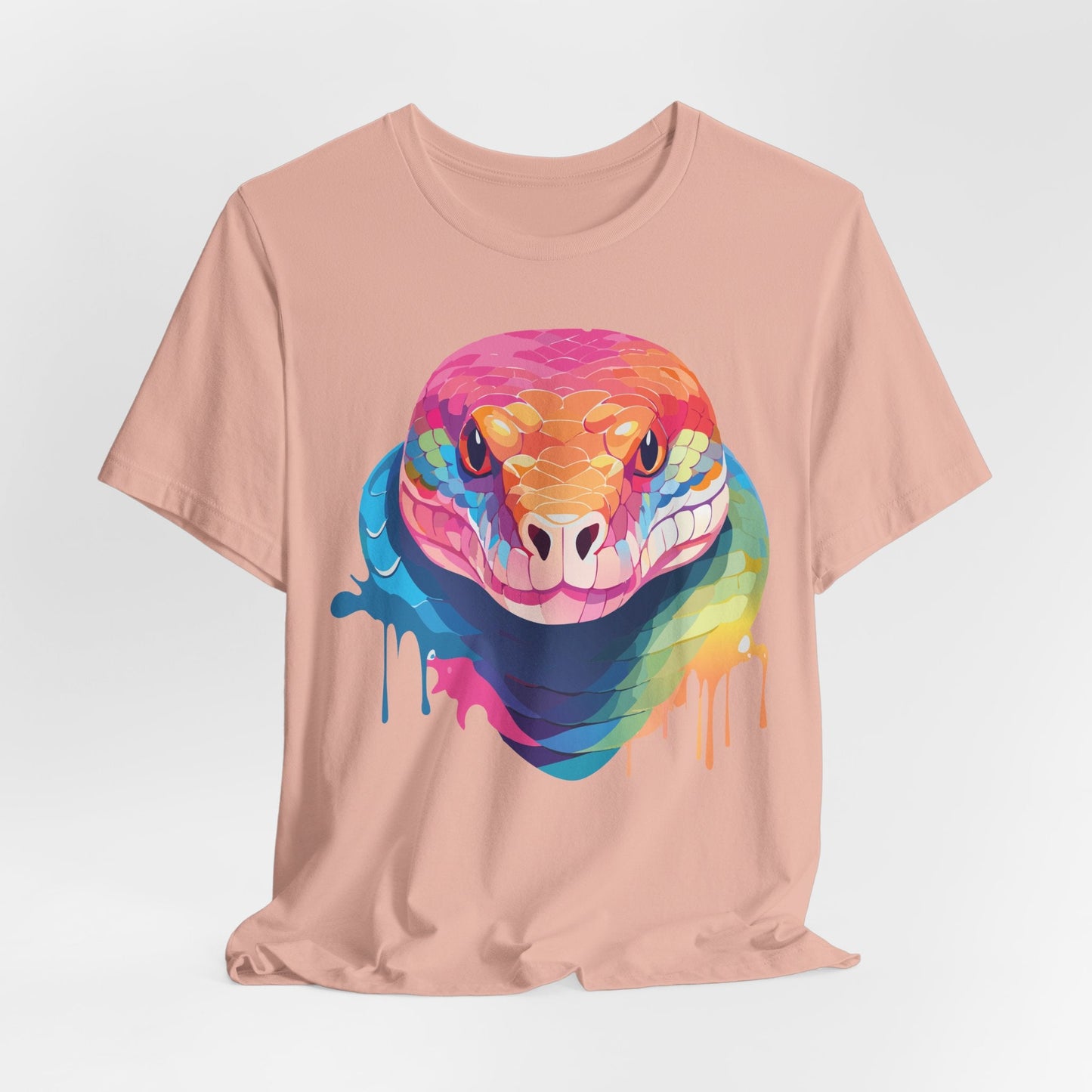 Unisex Animal Shirt With Art Design Wild Animals Graphic Print Casual Short Sleeve Tee