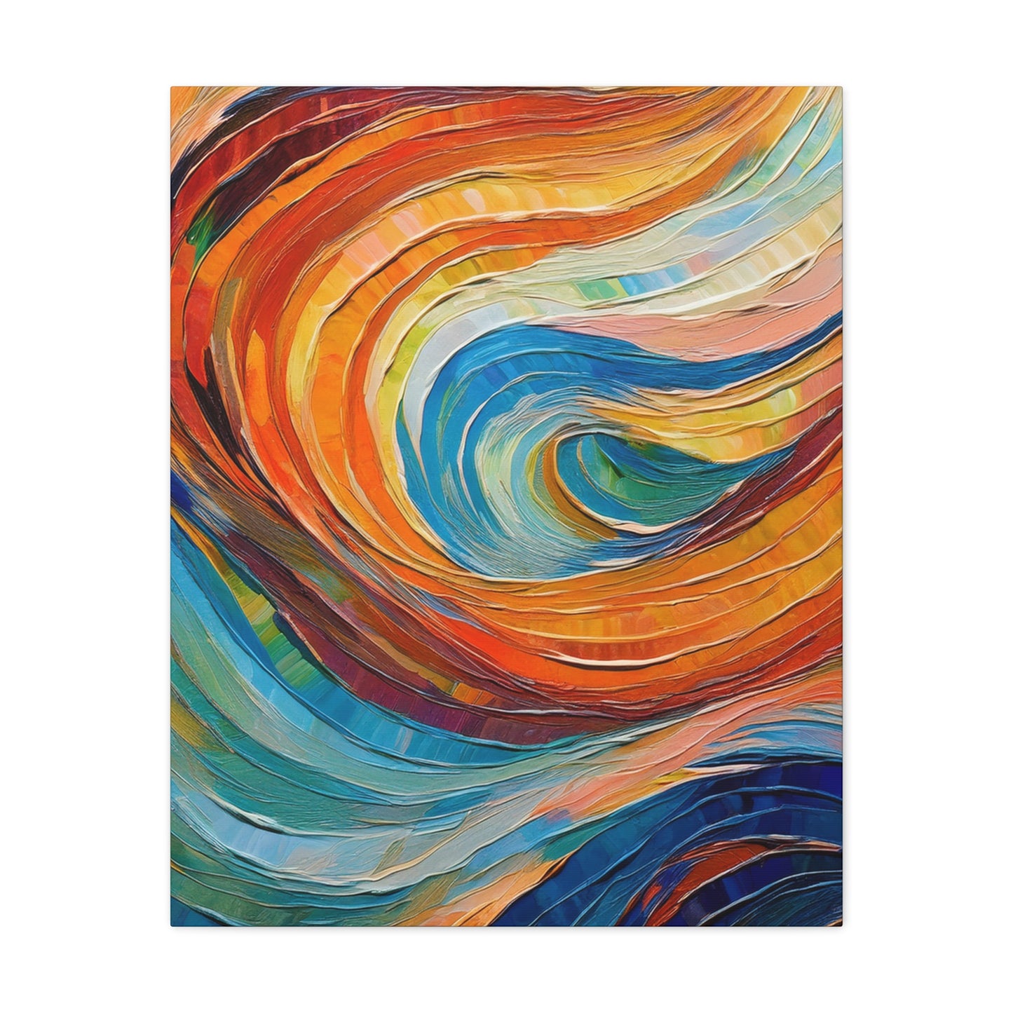 Abstract Oil Painting Print Canvas 20x24,20x30,24x30 24x32,24x36,30x40 32x48,36x48,40x60 Pine-Wood Inner Frame ABS-97
