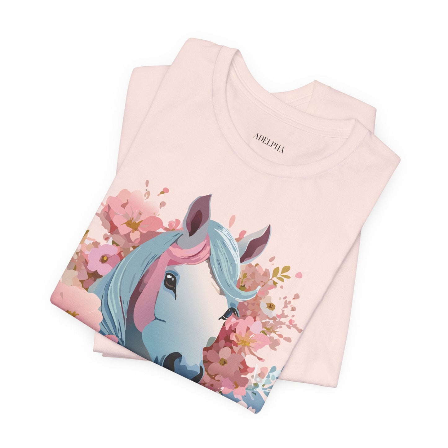 Horse Graphic Unisex 100 Cotton Vintage Animal Art T-Shirt 15
