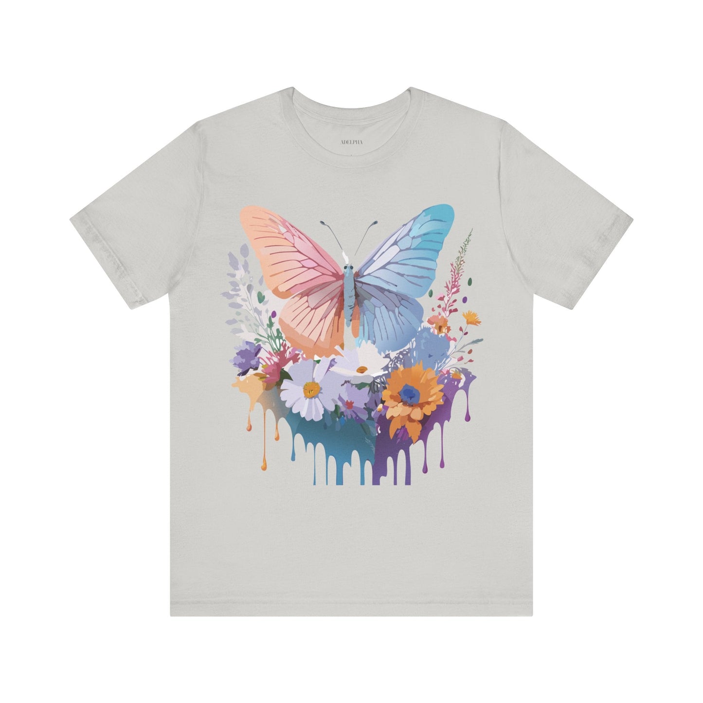 Butterfly Graphic T Shirt Unisex Adelpha Artwork Tee Vintage Style