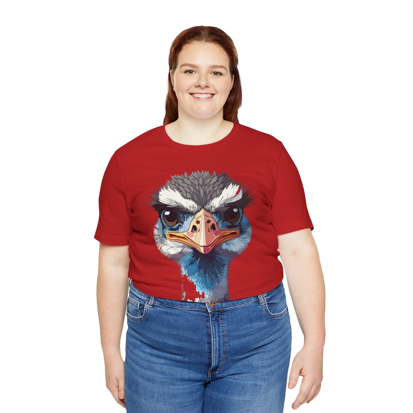 Unisex Animal Tee Shirt With Wildlife Art Design For Men And Women Gildan Softstyle 64000