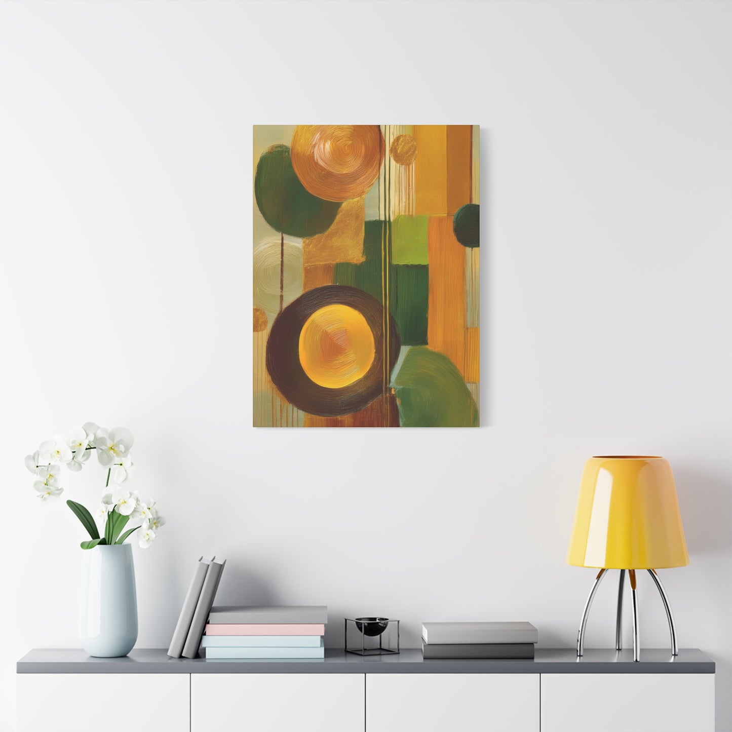 Abstract Geometric Painting Print Canvas 20x24,20x30,24x30 24x32,24x36,30x40 32x48,36x48,40x60 Pine-Wood Inner Frame ABS-58