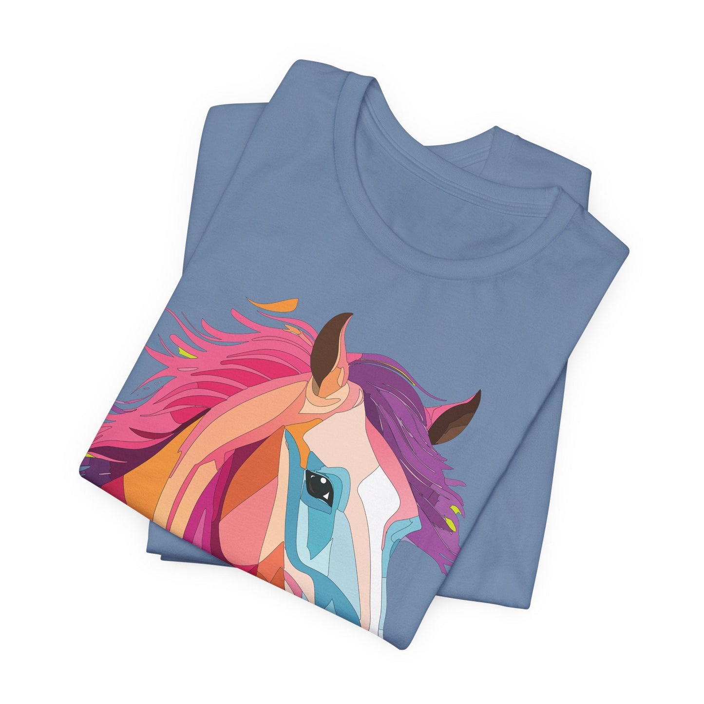 Unisex Animal Shirt Art Design Short Sleeve With Wild Animals Graphic Print Comfort Tee