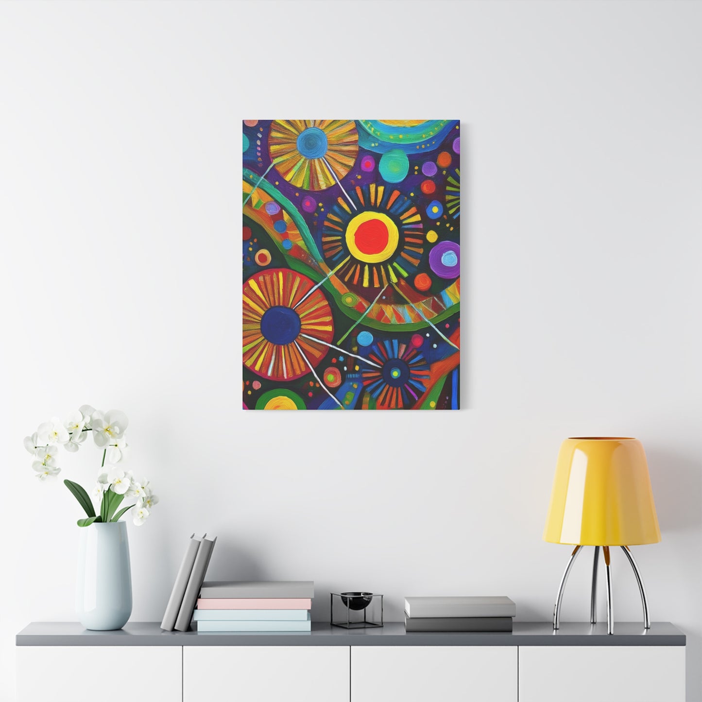 Abstract Oil Painting Print Canvas 20x24,20x30,24x30 24x32,24x36,30x40 32x48,36x48,40x60 Pine-Wood Inner Frame ABS-139