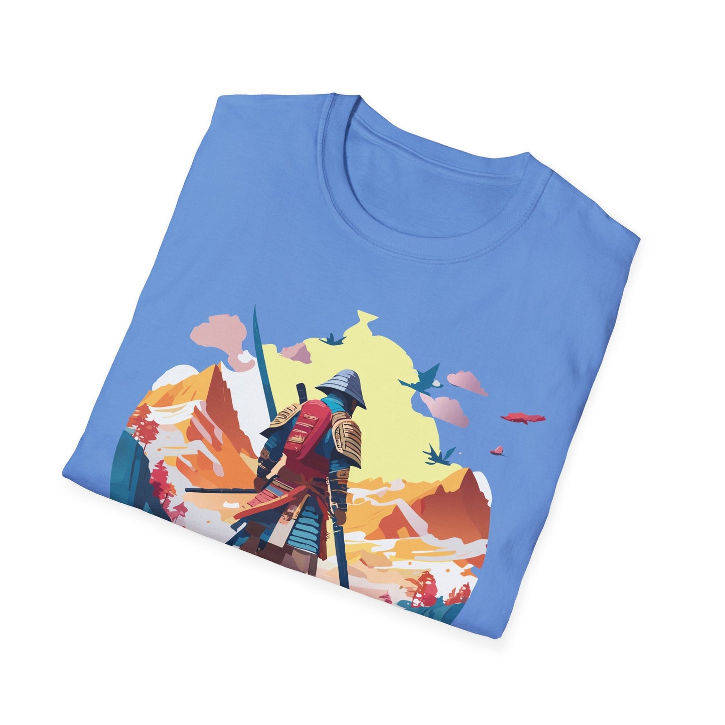 Samurai Shirt Unisex T Shirt Gildan Softstyle 64000 Cotton Tee For Everyday Comfort