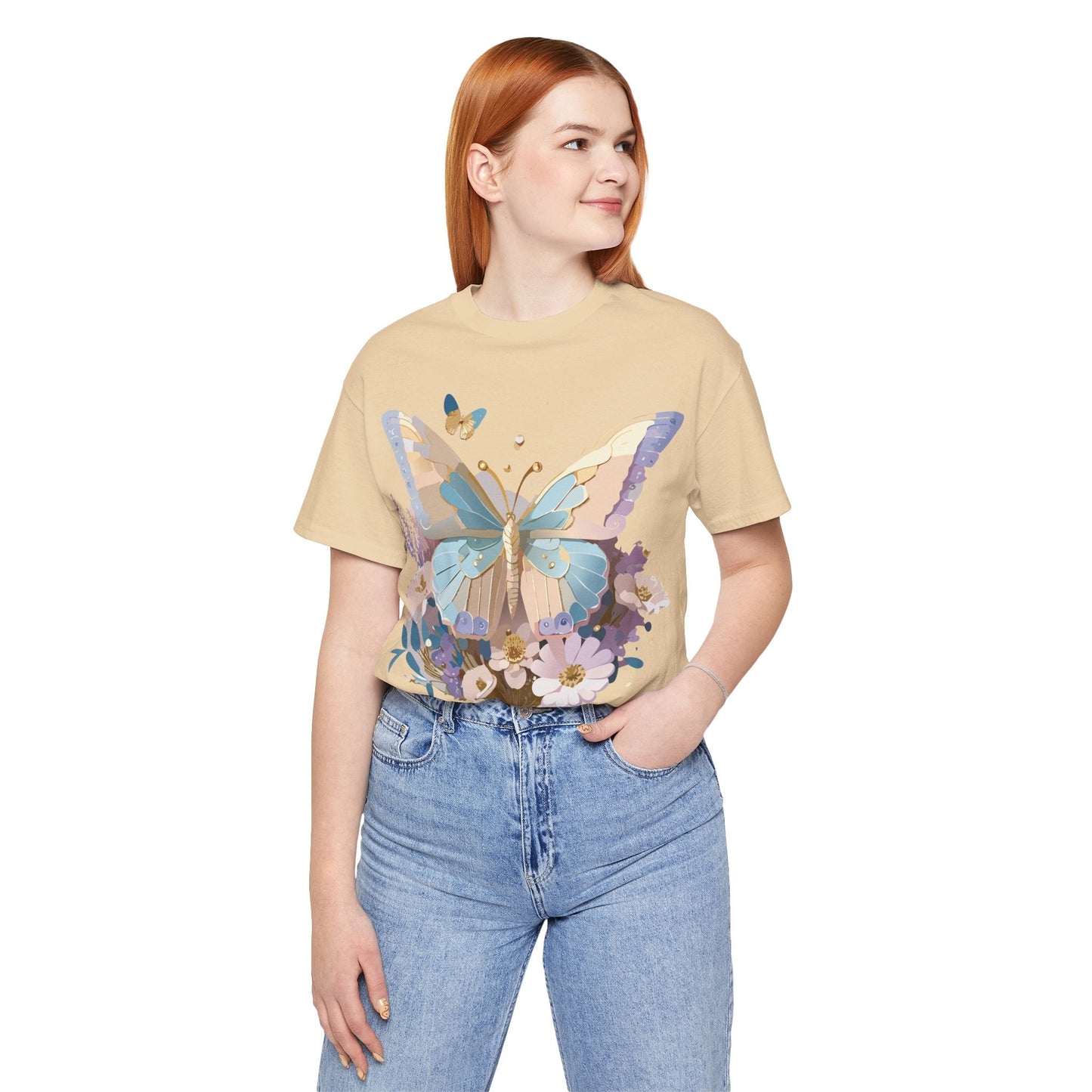 Adelpha Vintage Inspired Graphic T Shirt Unisex Short Sleeve