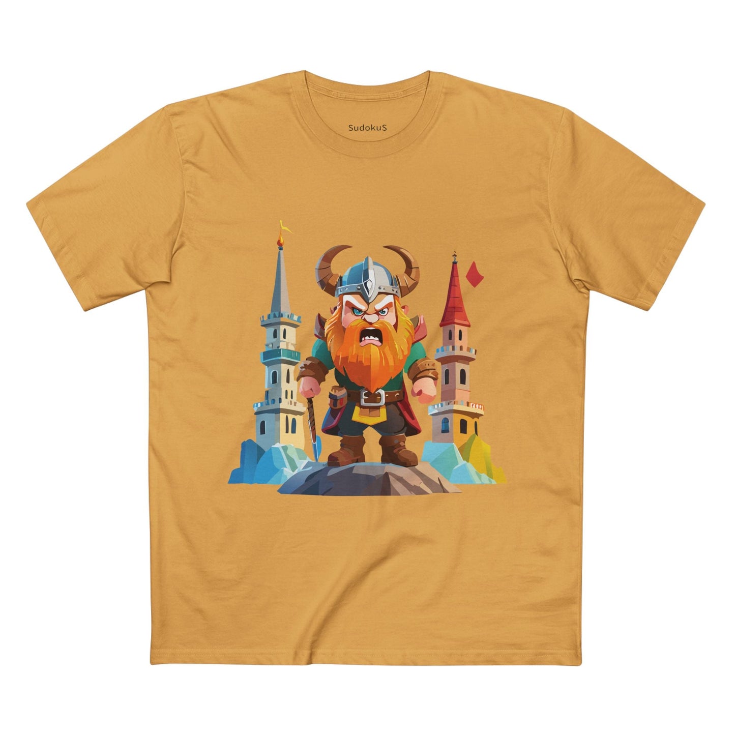 Viking Graphic Unisex 100 Cotton Staple Tee 10