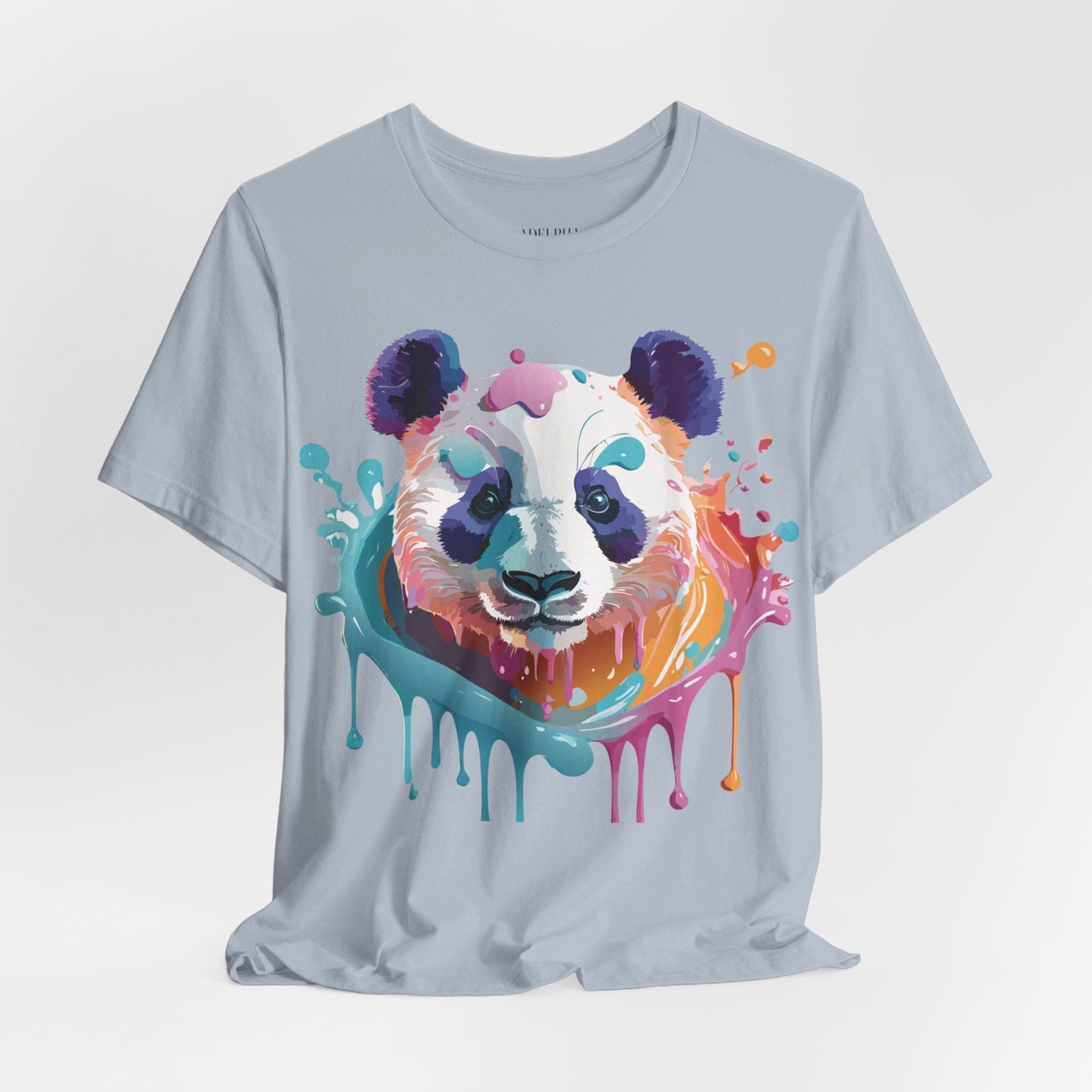 Panda Graphic Tee Unisex Vintage Inspired Art Design By Adelpha Premium Jersey Short Sleeve