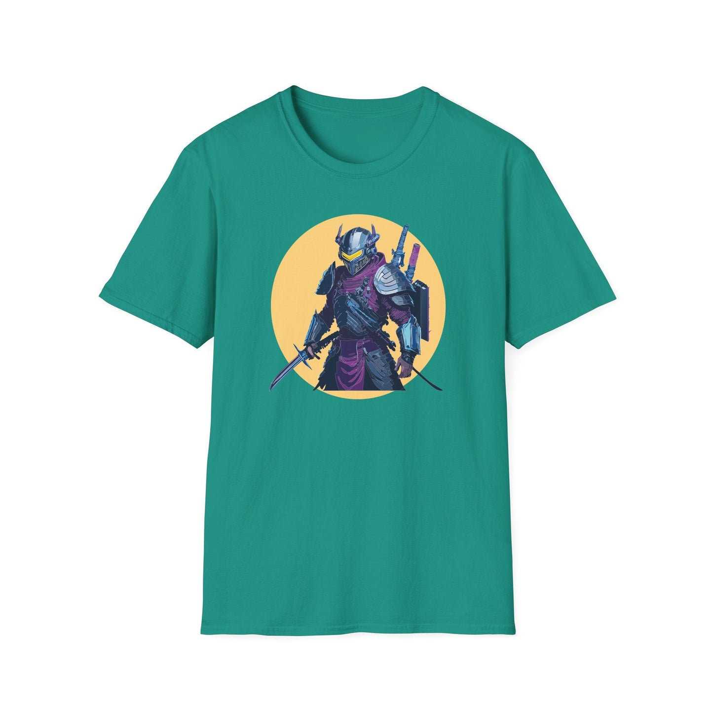 Samurai Shirt Unisex T Shirt Softstyle Gildan 64000 Cotton Tee Breathable Comfortable