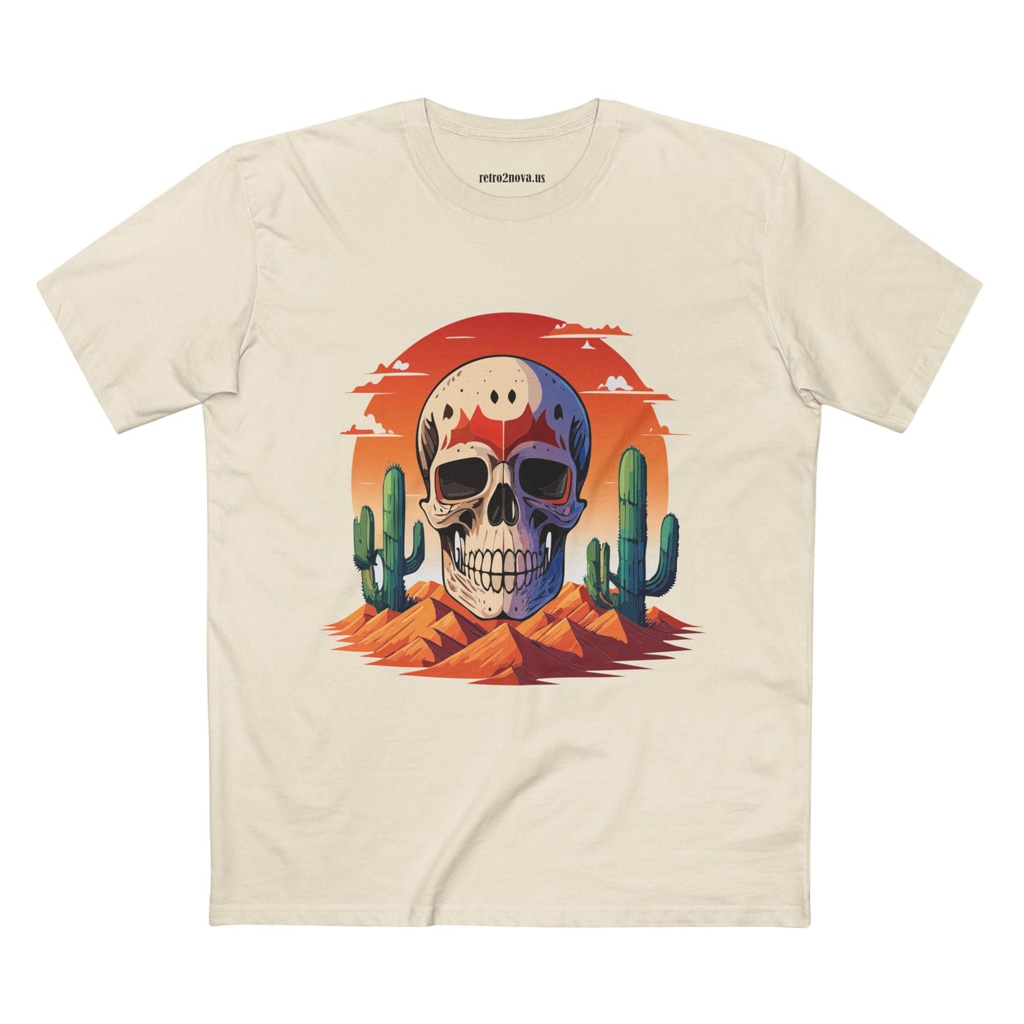 Skull Shirt Unisex Skeleton Tee With Original Art Design Premium Cotton Retro2Nova Art Collection