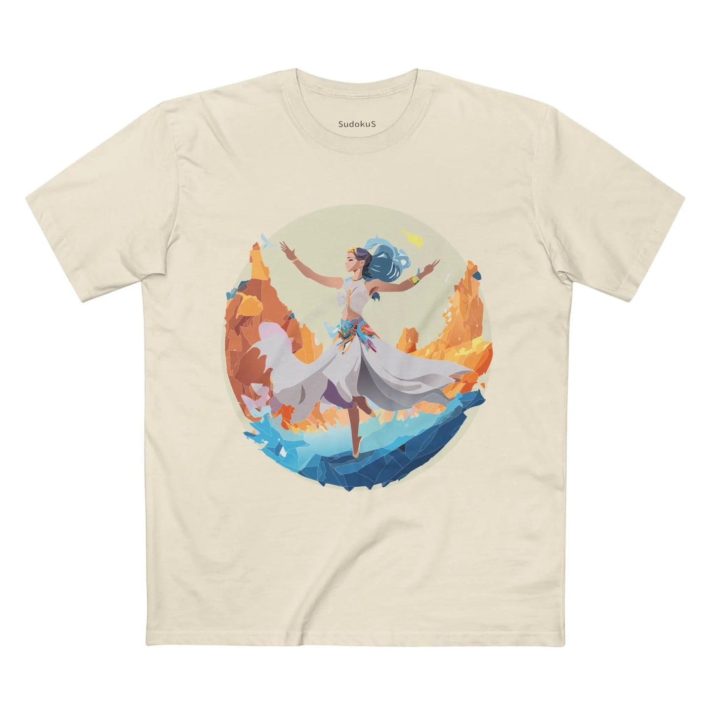 Dancer Graphic Unisex 100 Cotton Staple Tee 12
