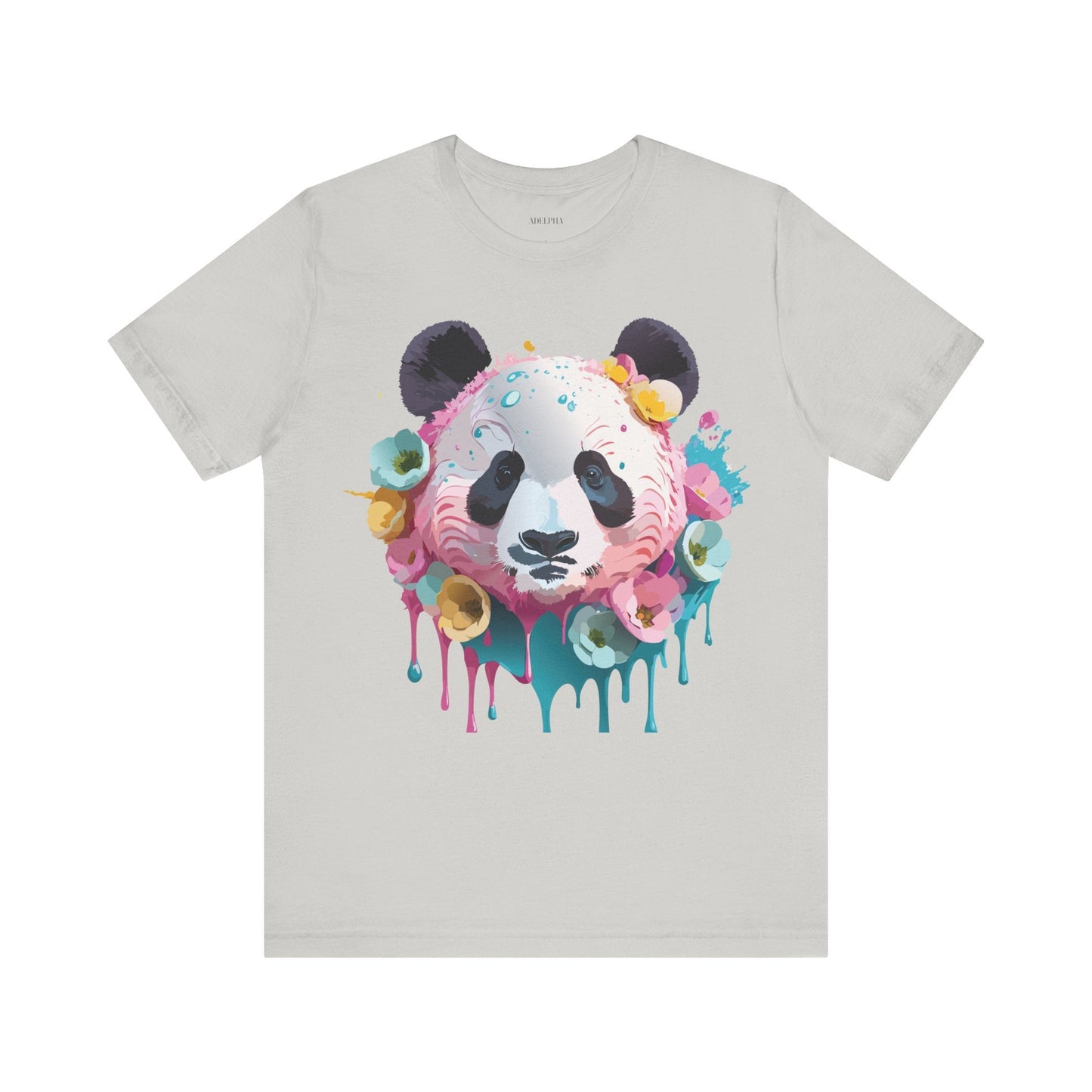 Panda Graphic Unisex 100 Cotton Vintage Art with Animal T-Shirt 6