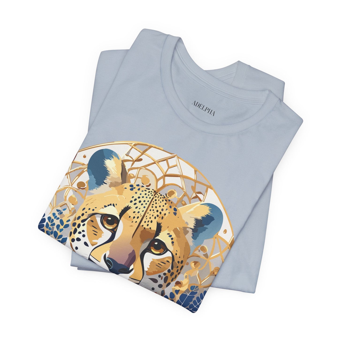 Medallion Graphic Unisex 100 Cotton Vintage Animal Medal Artwork Tee 53