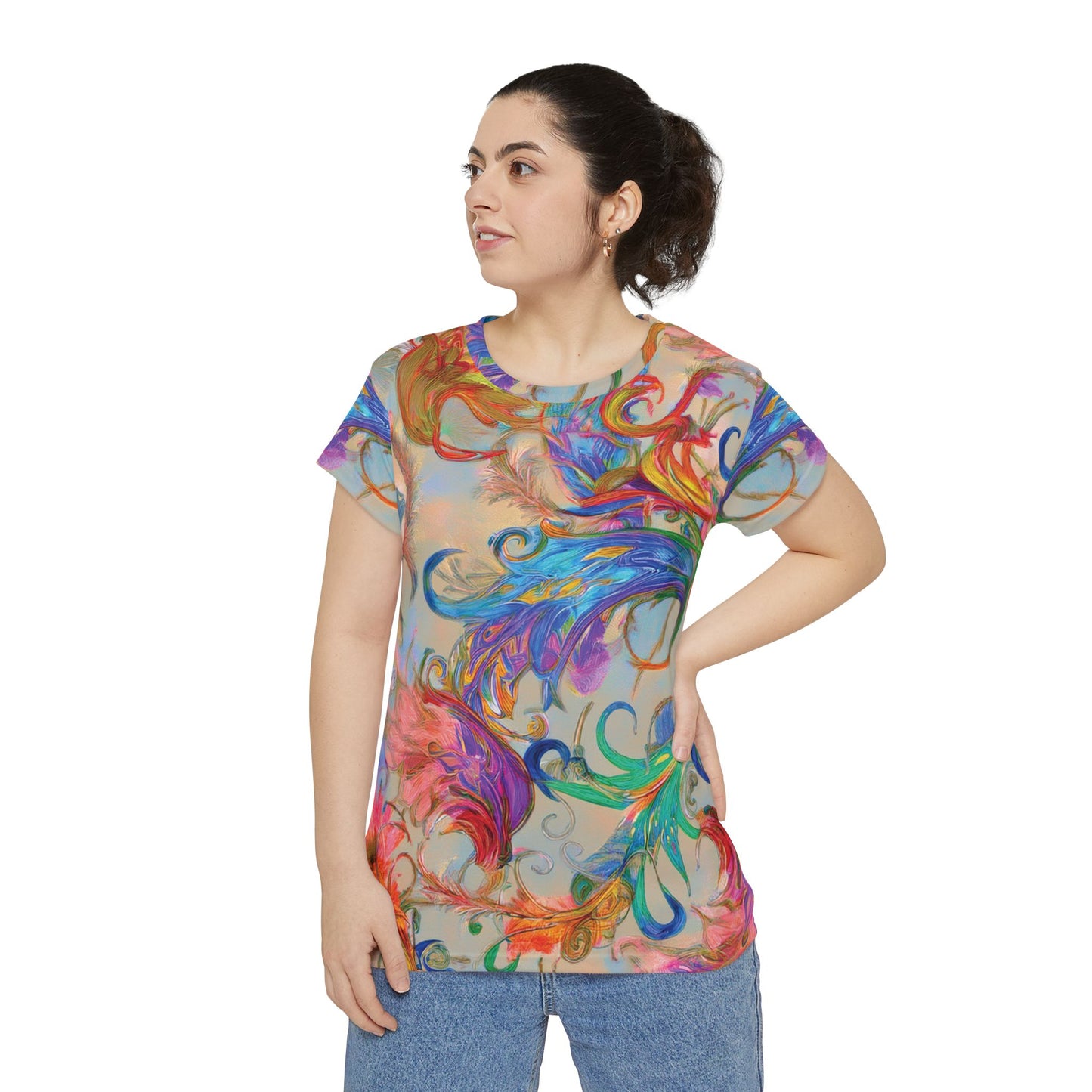 Abstract Print Shirt