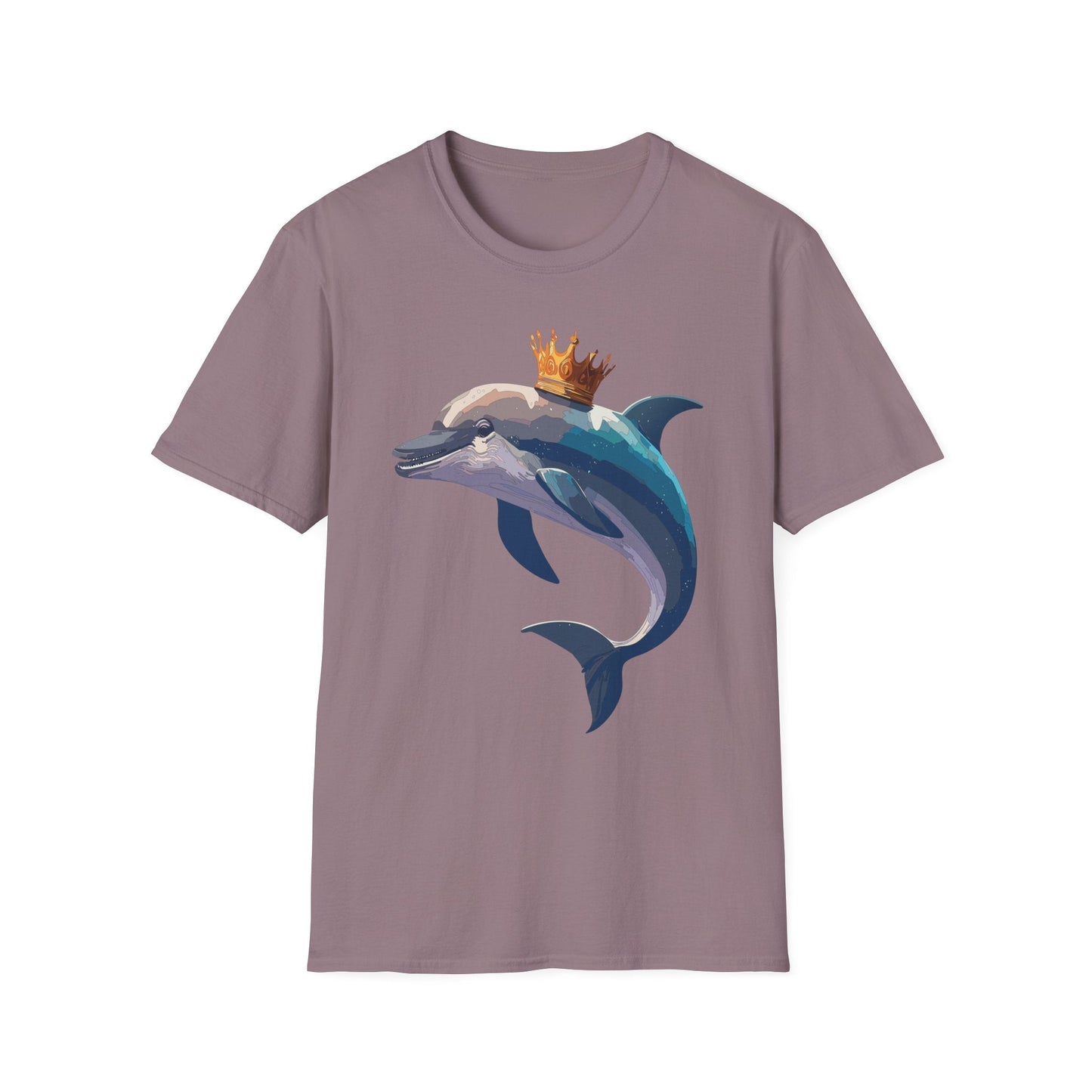 Dolphin Shirts Unisex Gildan Softstyle 64000 100 Percent Cotton Tee For Animal Lovers