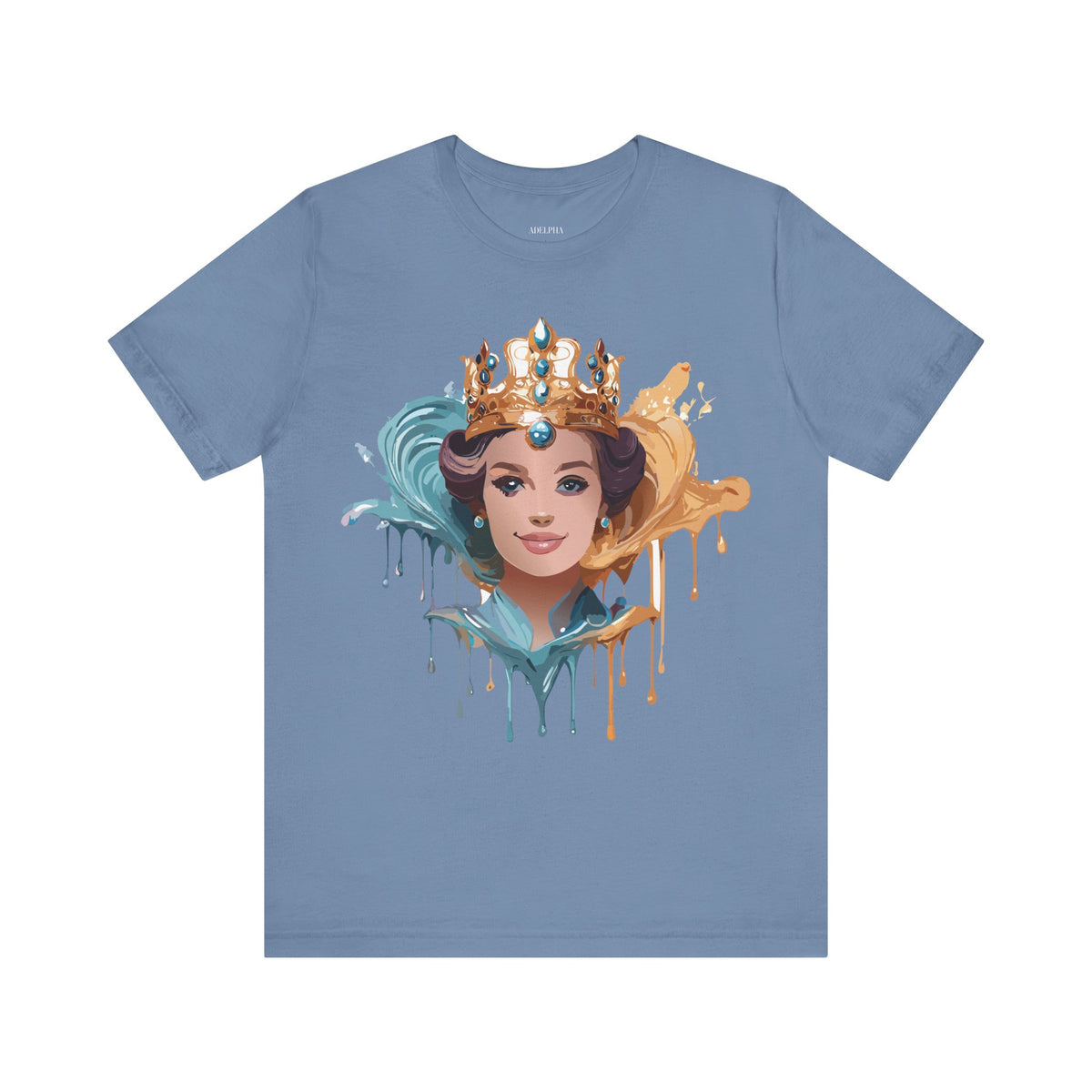 Music Graphic Unisex Cotton Bella+Canvas Tee with Art Design n197