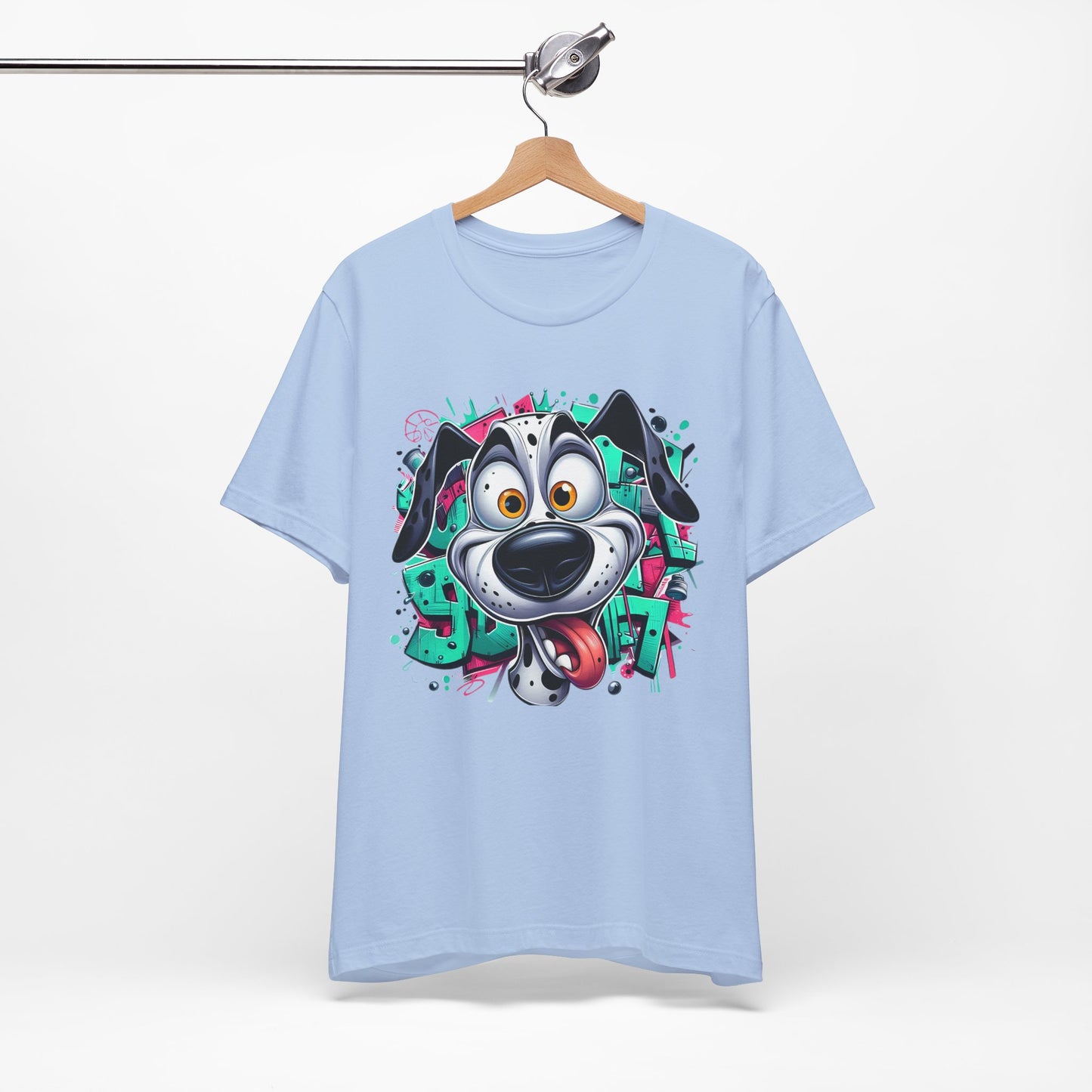 Viki Animal Tees, Dog Tee Shirt, Funny Dog T-Shirt, Art Design Top, Funny Animal T-Shirt, Graphic Tee