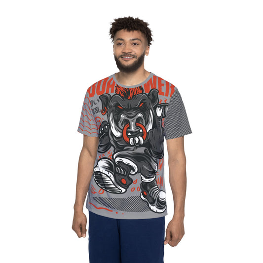 Be27 Fun Graphic T-Shirt, Art Design Poly Shirt, All Over Print Graphic Tee, Monsters T-Shirt, Cartoon Tees