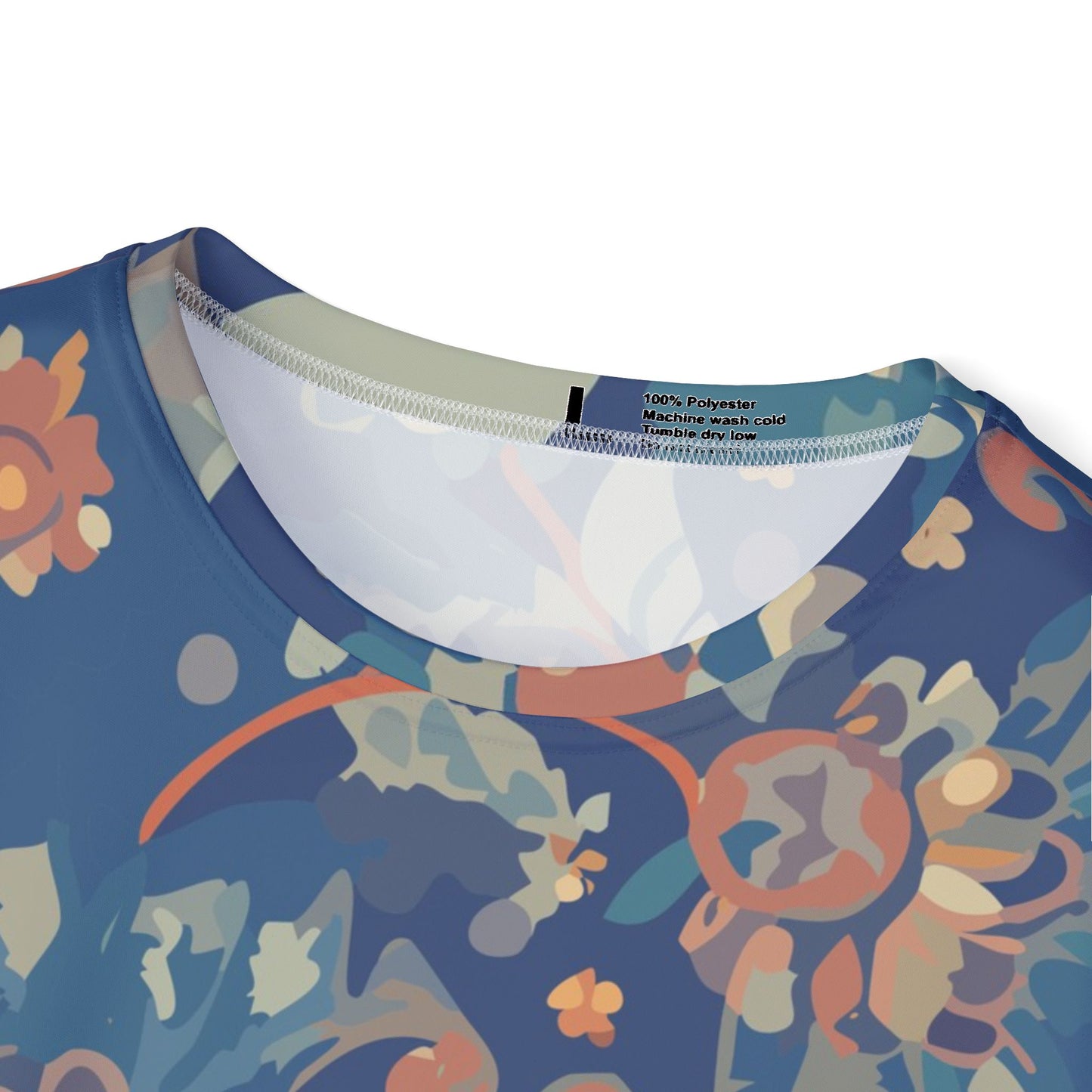 Unisex Floral Print Shirt, Shirt with Floral Print
