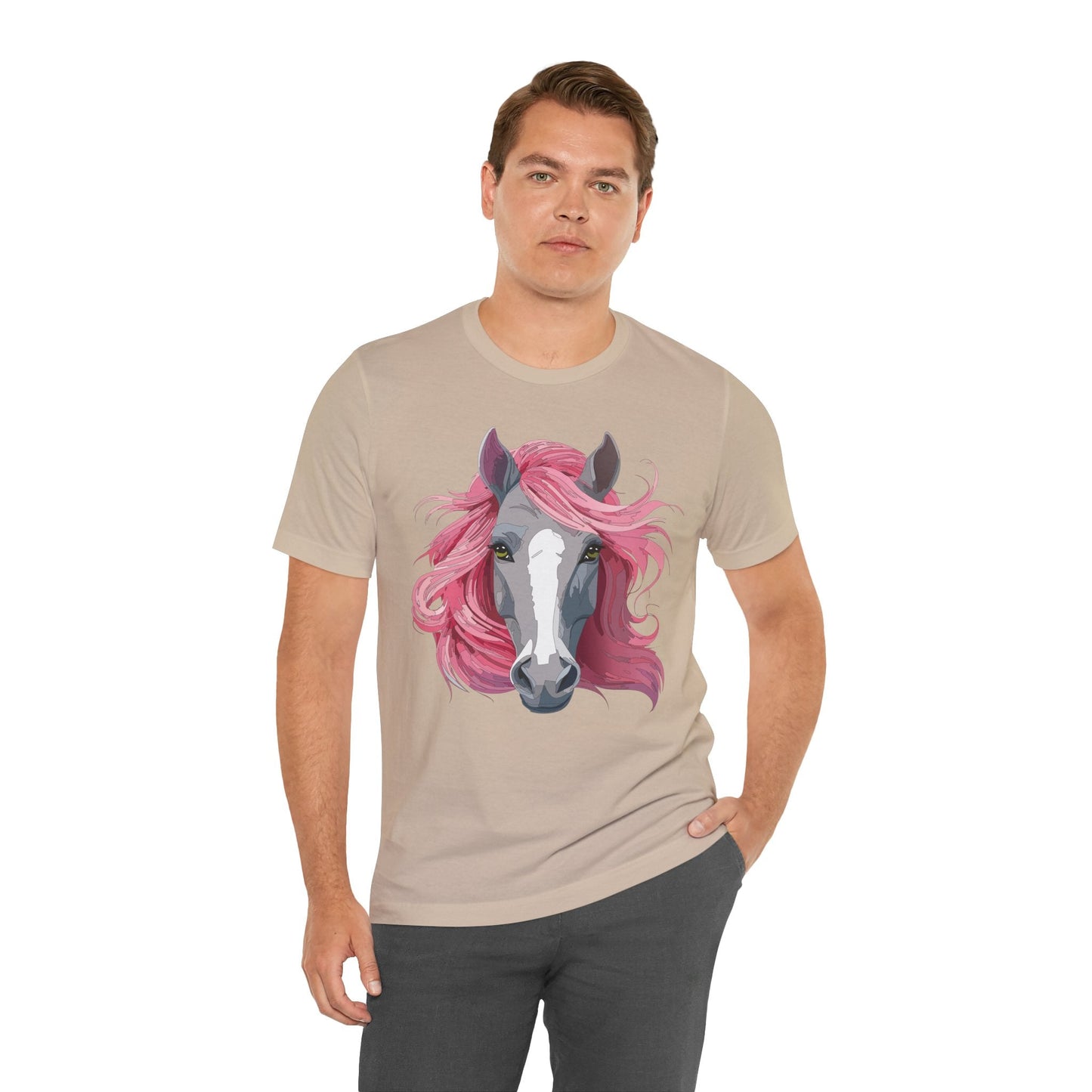 Unisex Animal Art Design Tee Shirt With Wild Animals Graphic Short Sleeve Everyday Wear