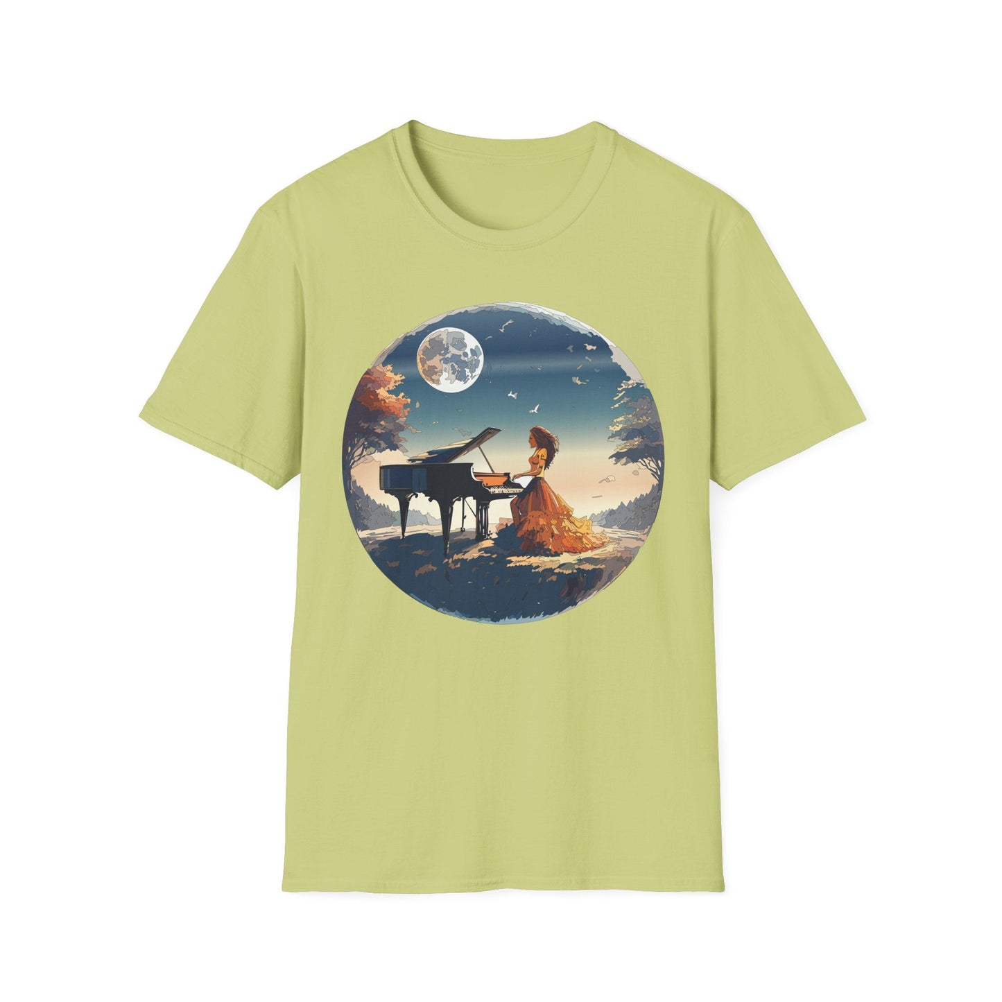 Womens Graphic T Shirt Art Design Gildan Softstyle Tee 100 Percent Ring Spun Cotton Unisex