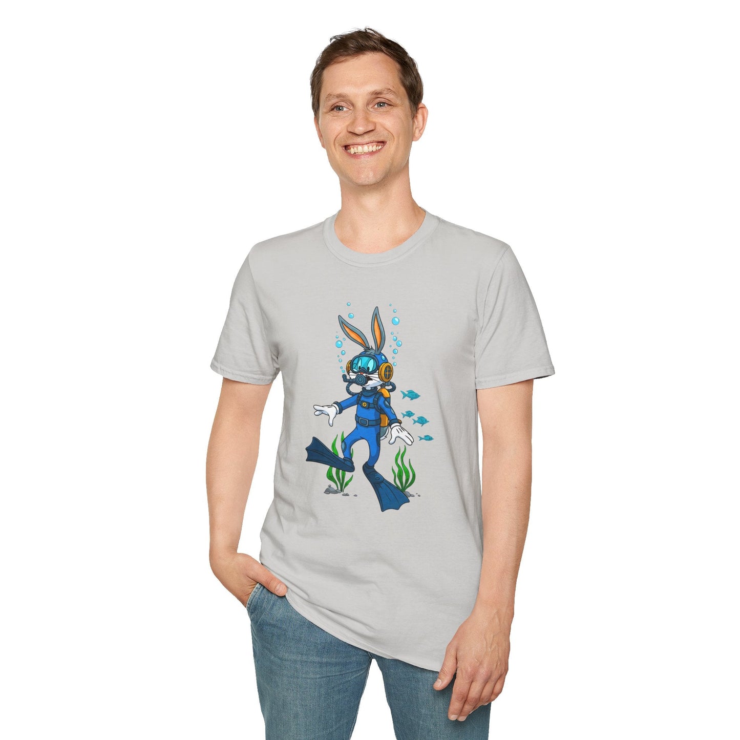 Bugs Bunny Shirt Unisex T Shirt Cartoon Tee Animation Design Softstyle Graphic Cotton