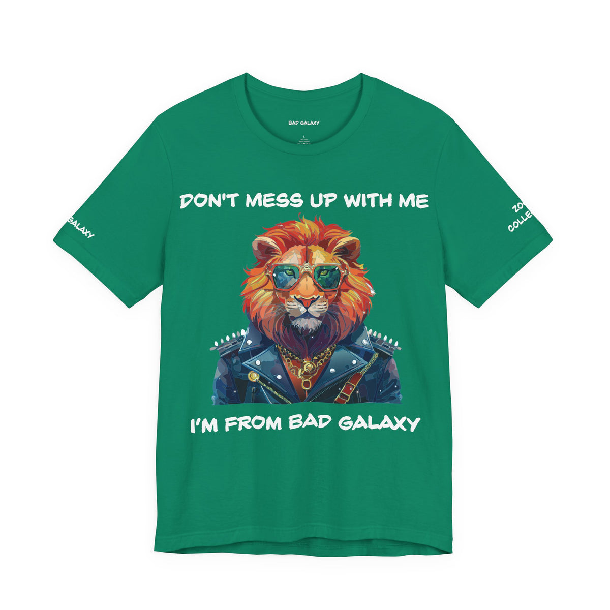 Animal Graphic Unisex Cotton Bella+Canvas Tee with Art Design b5