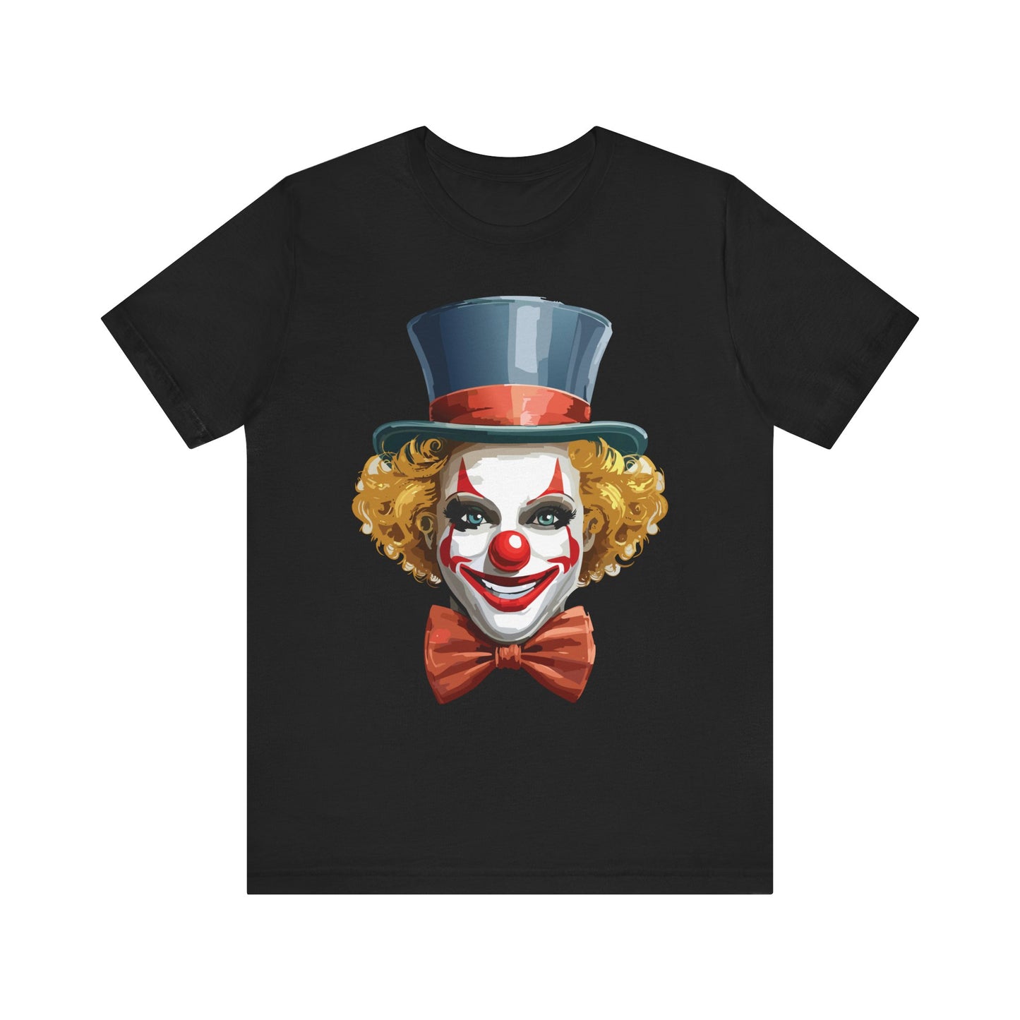 Clown Shirt, Funny Shirt, T-Shirt with Clown, Funny Art Design Tee, Circus Tees, Circus T-Shirt, Unisex Humor Wear 11