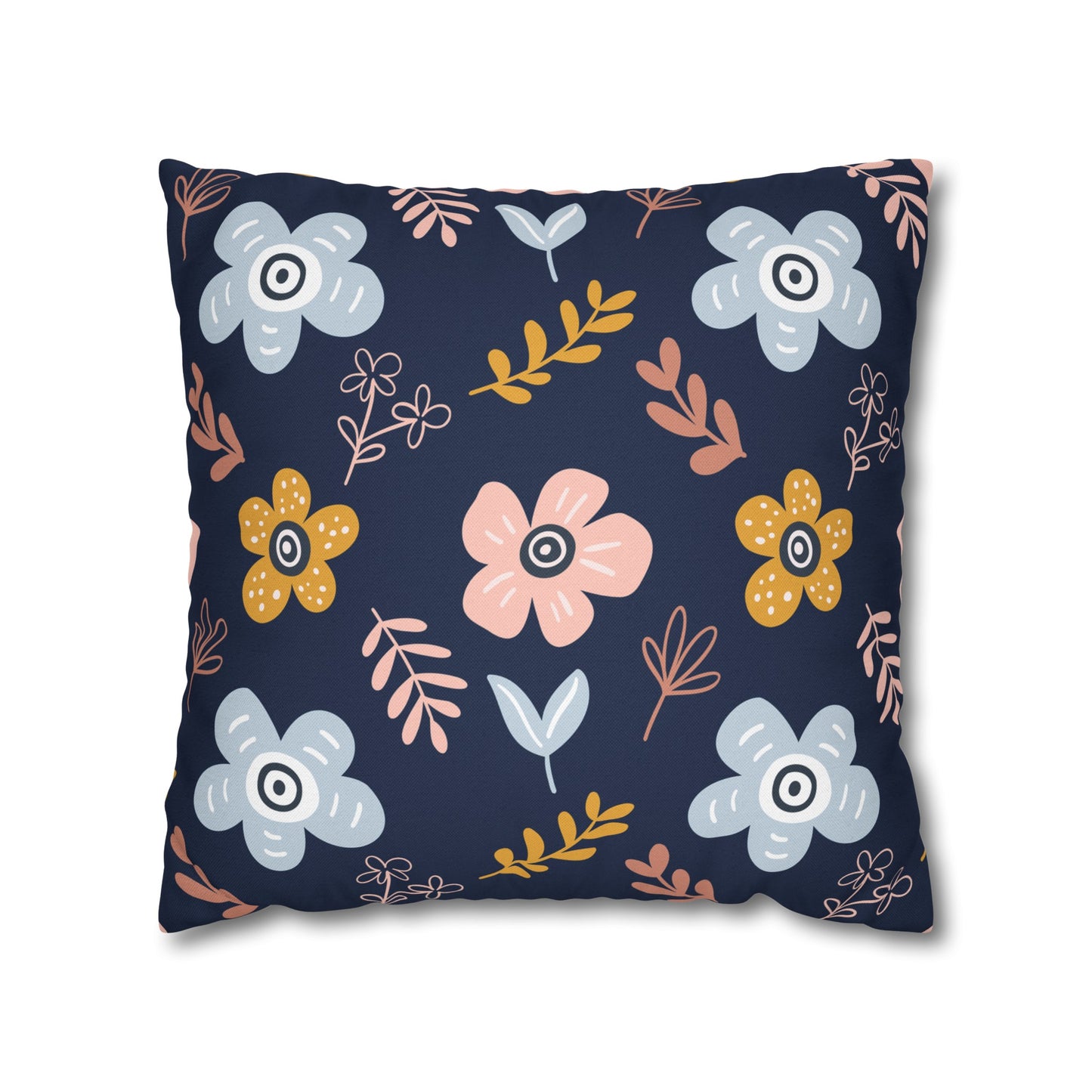 Floral Poly Pillowcase