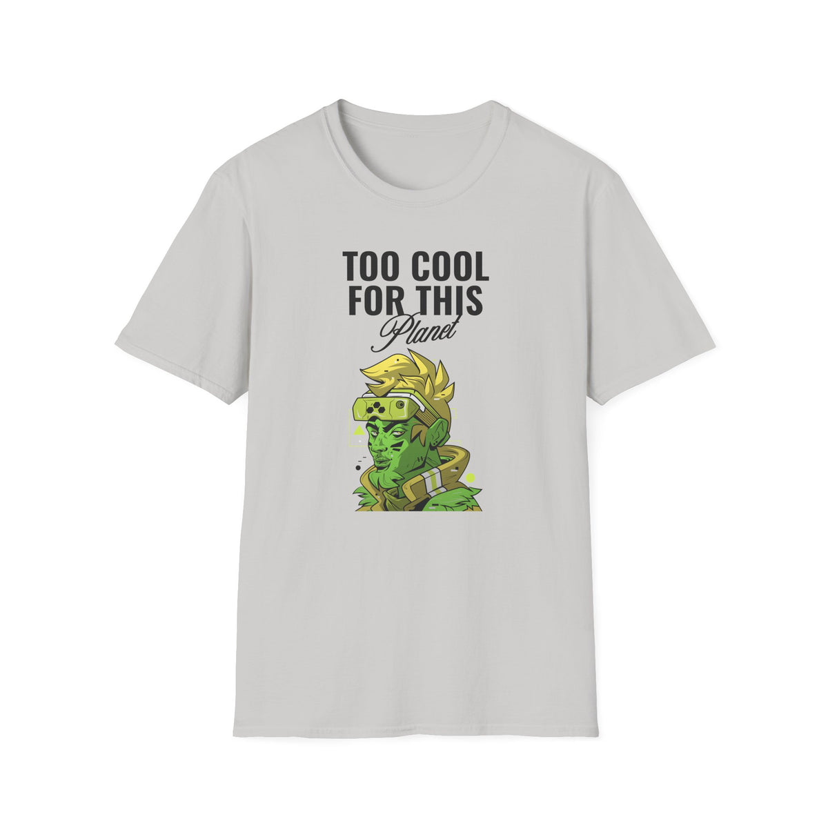Funny UFO Aliens Graphic Tee Gildan Unisex 100 Cotton Tee Shirt - 20