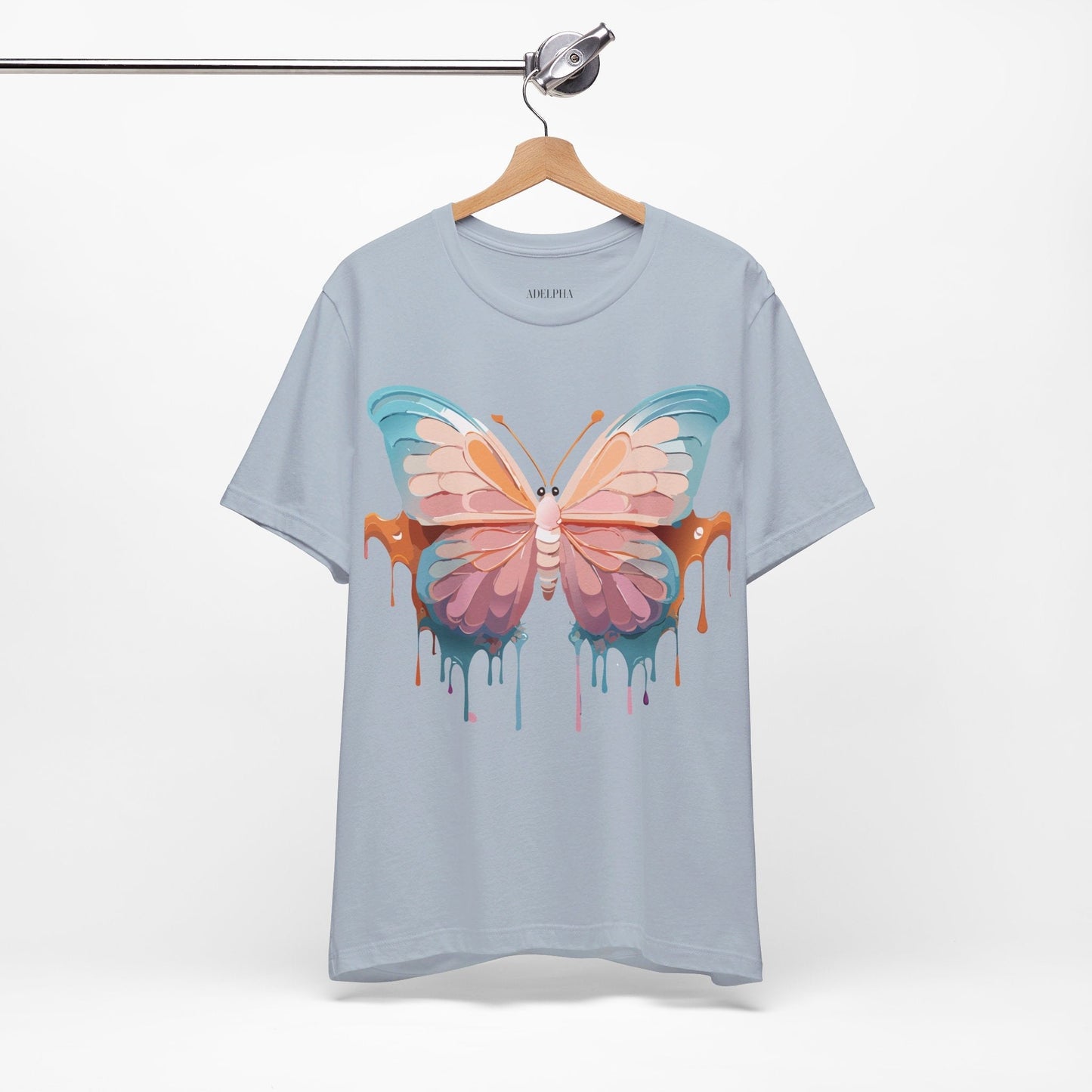 Adelpha Vintage Inspired Graphic Tee Unisex Short Sleeve Shirt