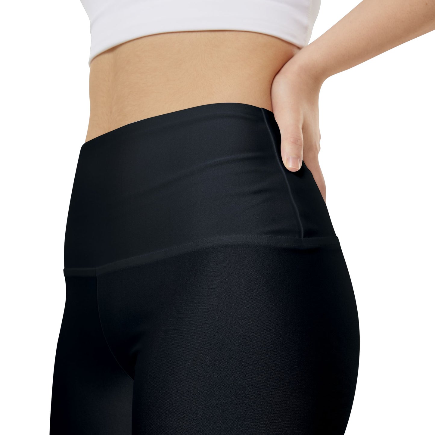 True Black High-Waist Women's Workout Shorts – Biker Bike Shorts for Gym, Running & Yoga