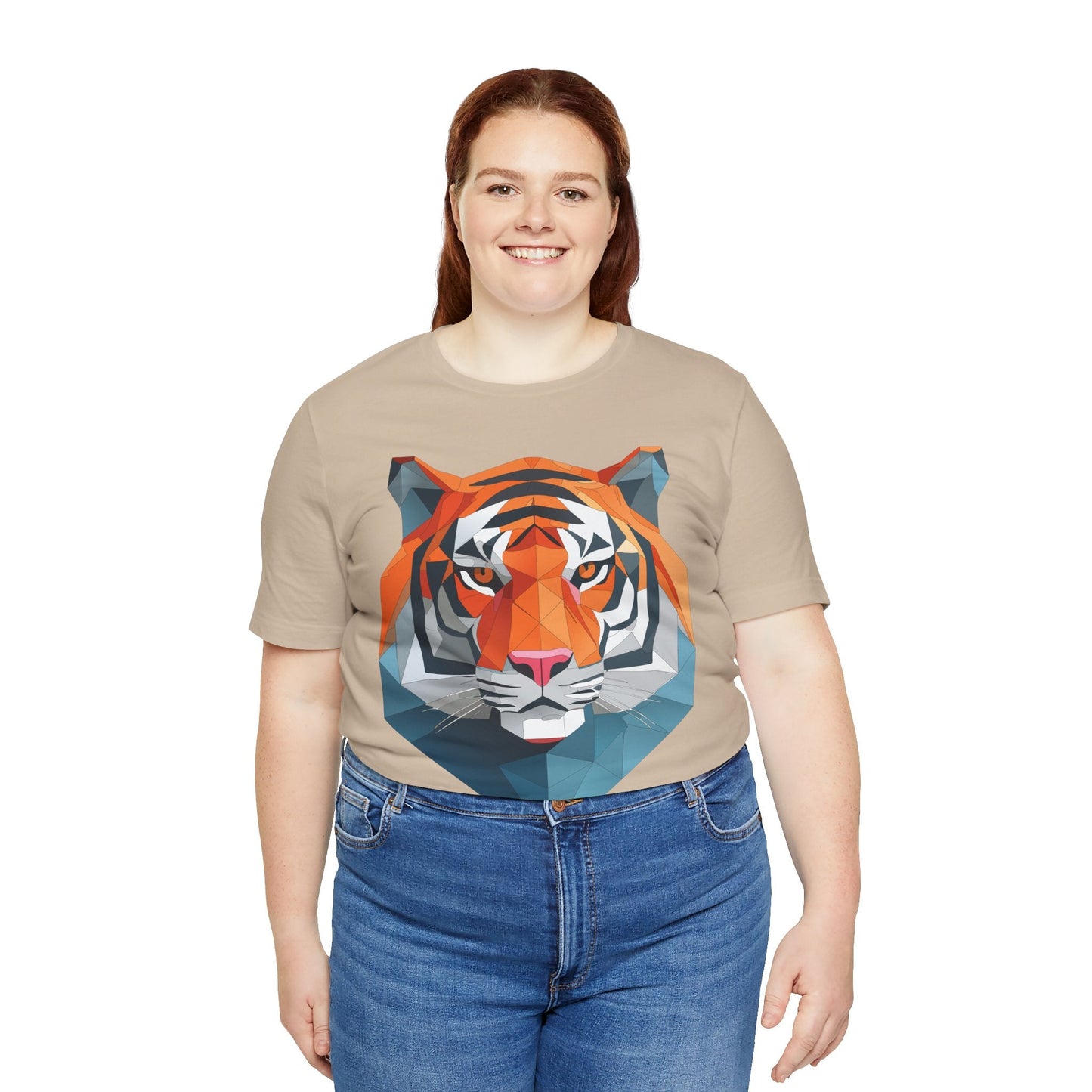 Unisex Animal Artwork Tee Shirt With Wild Animals Design For Everyday Wear And Comfort