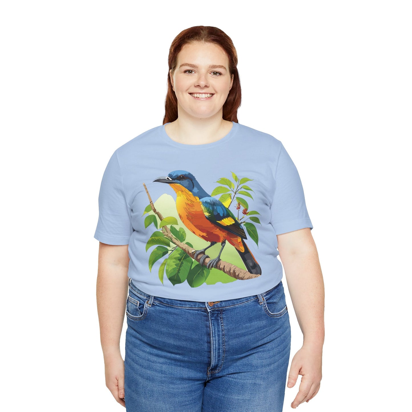Unisex Animal Design Tee Shirt With Wildlife Graphics For Casual Everyday Wear And Comfort