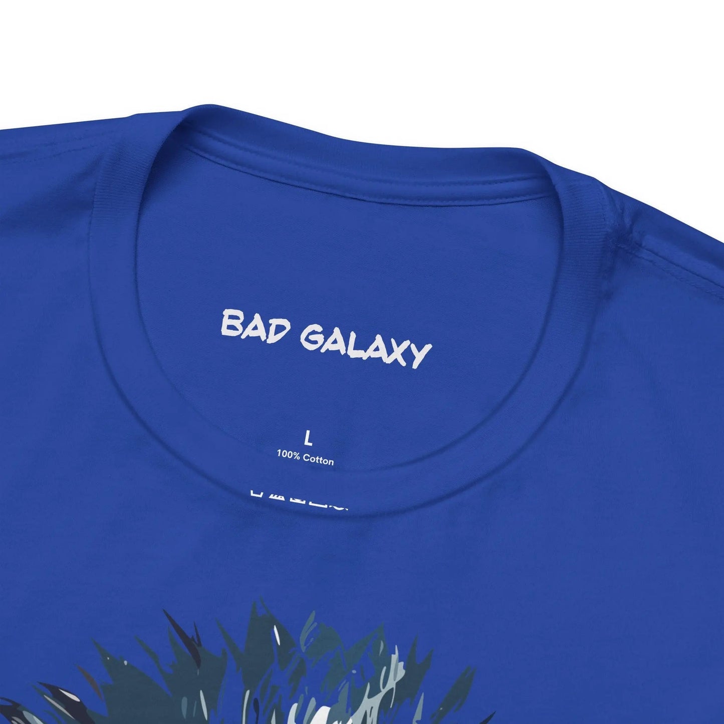 Punk Rock Tee Shirt From Bad Galaxy 100 Percent Cotton Eco Friendly Inks Made To Order USA Designed