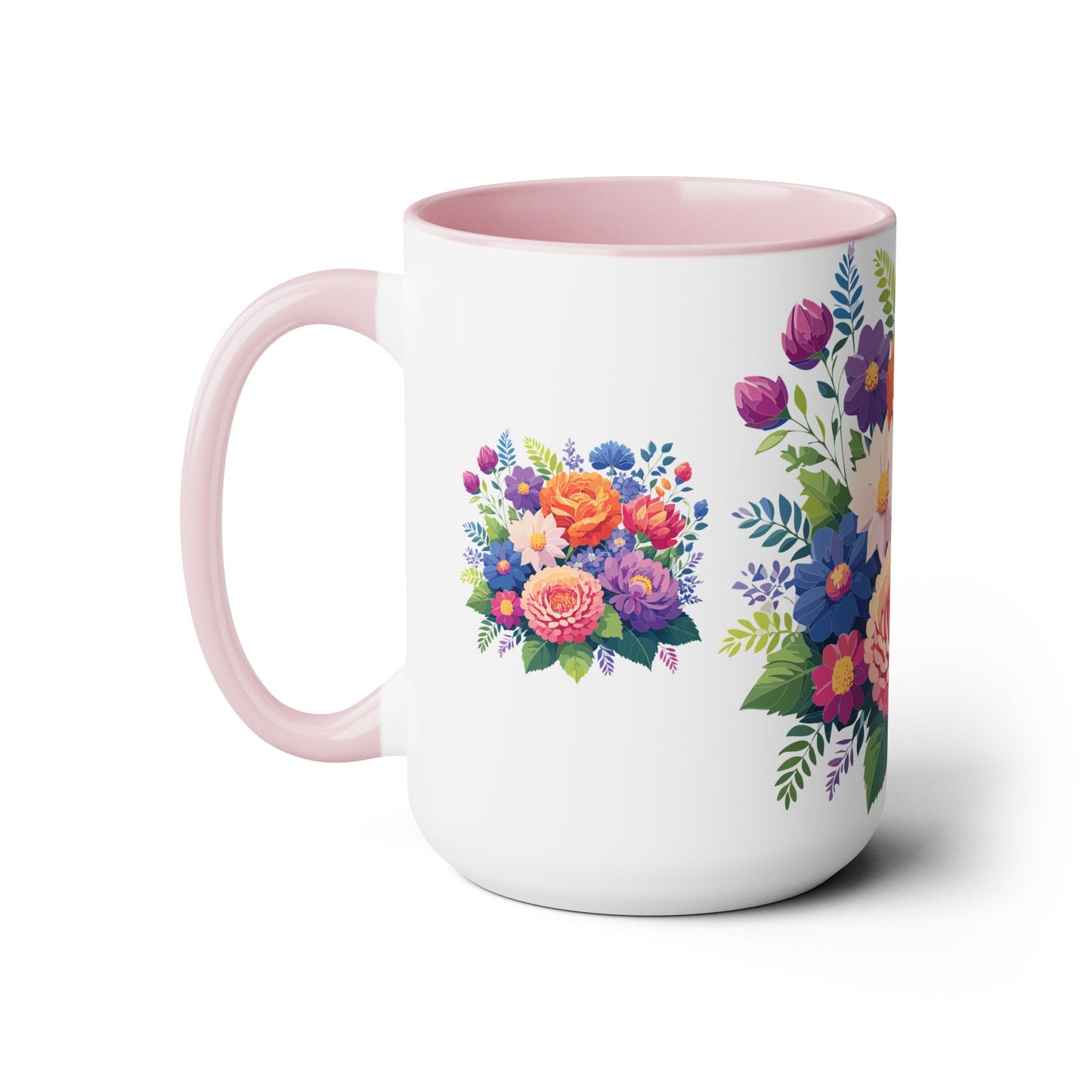 Floral Mug, Floral Cup
