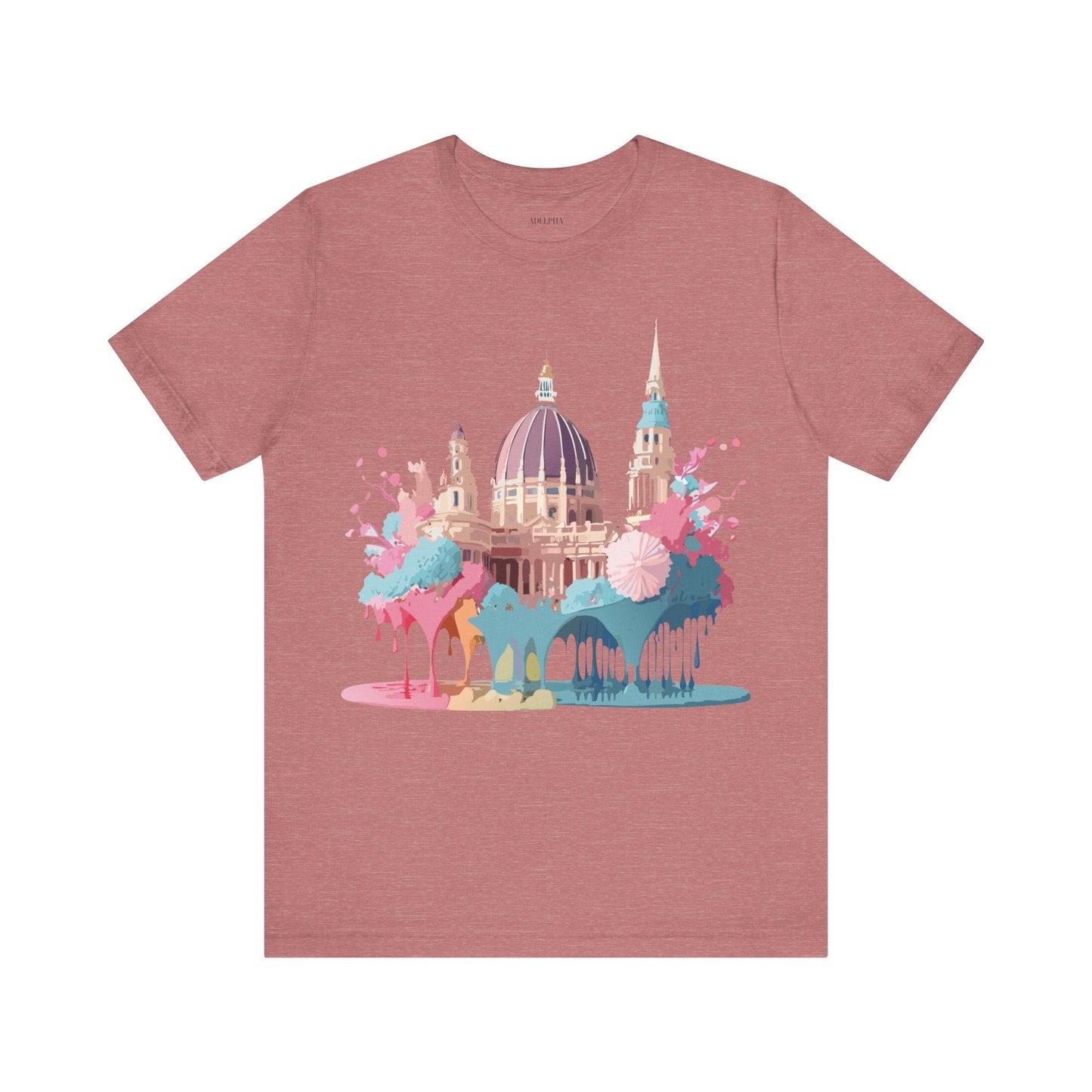 Vienna Tourist Shirt Graphic Tee Unisex Jersey Short Sleeve Vintage Inspired Artwork Adelpha