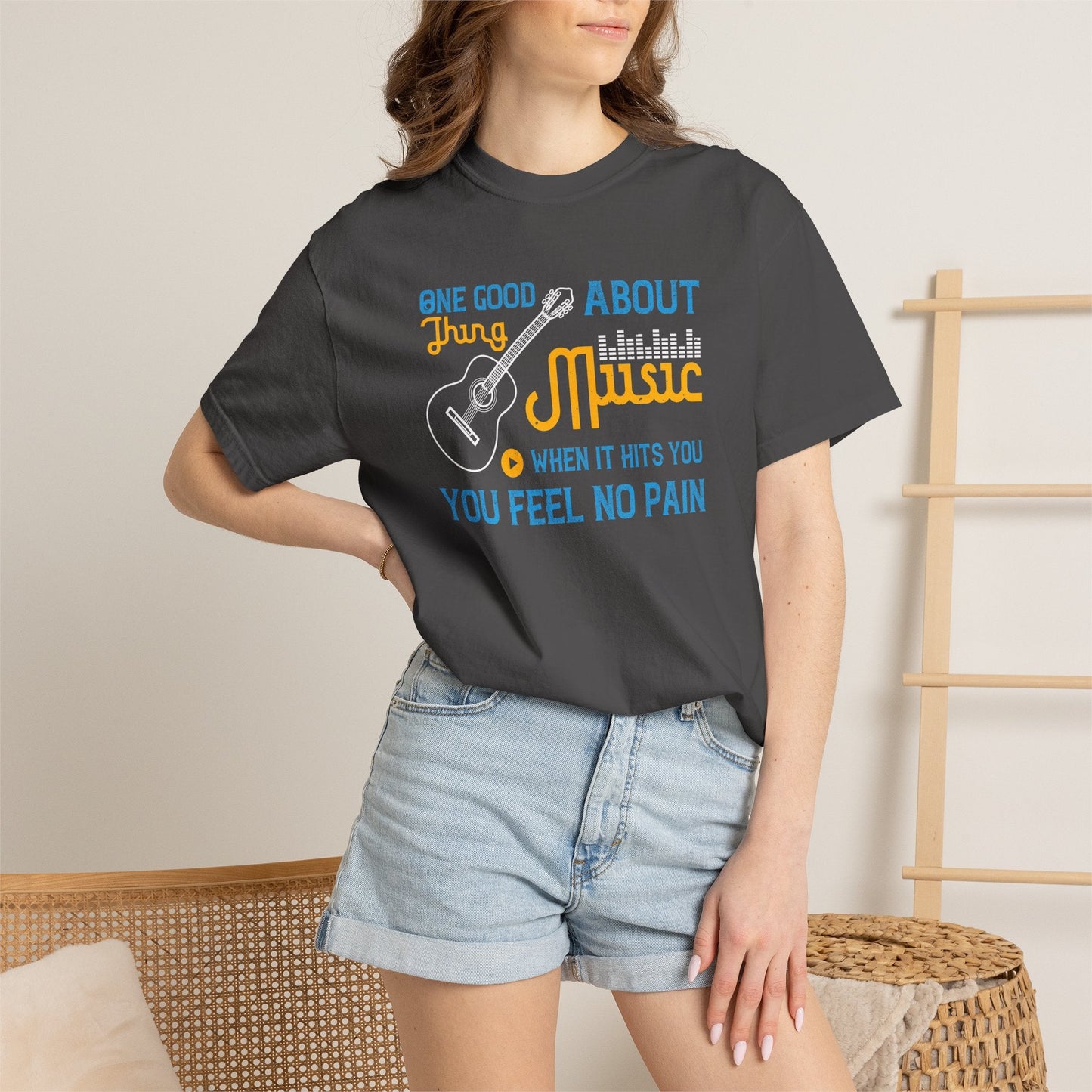 Music Graphic Design Unisex Cotton T-shirt m40
