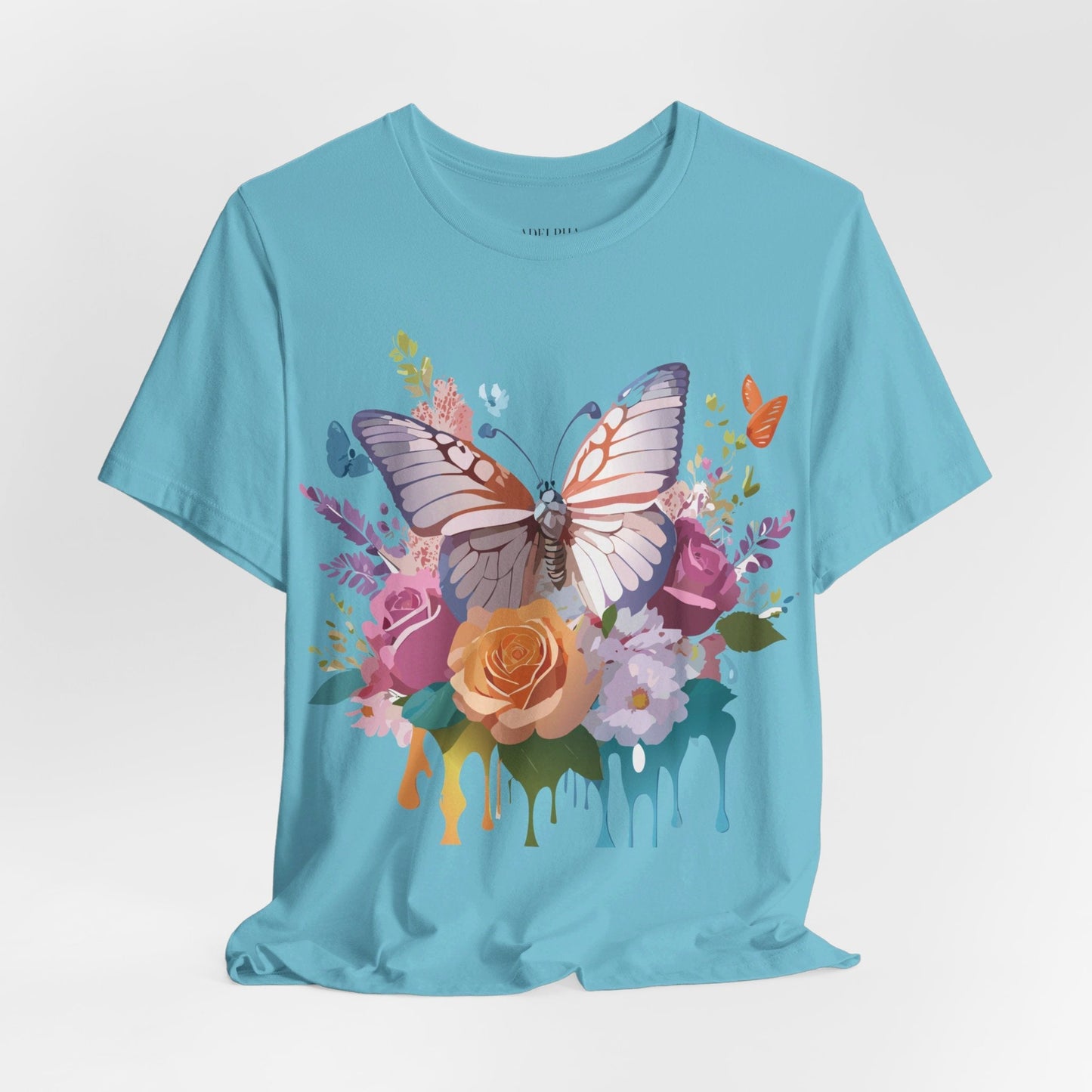 Butterfly Graphic Tee Unisex Jersey Short Sleeve By Adelpha Art Design