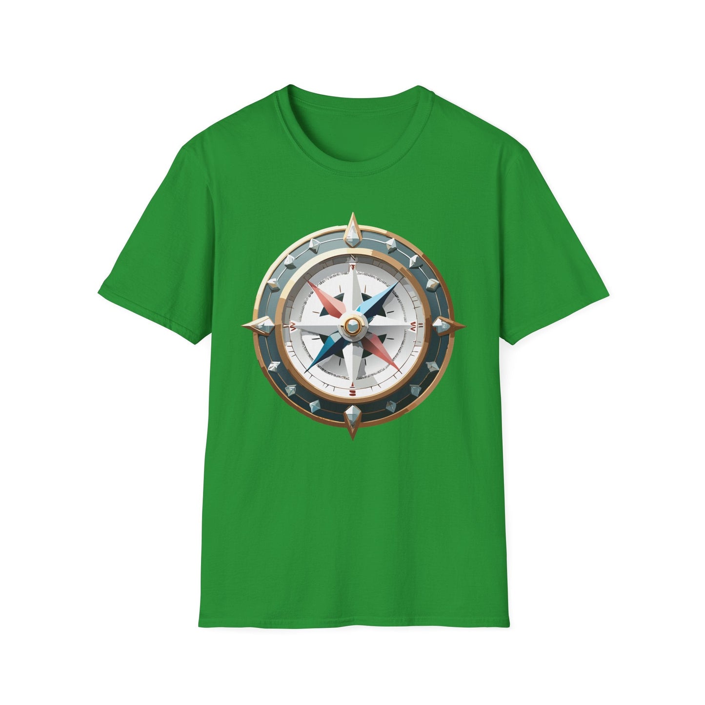 Compass Navigator Graphic Tee Unisex 100 Cotton 23