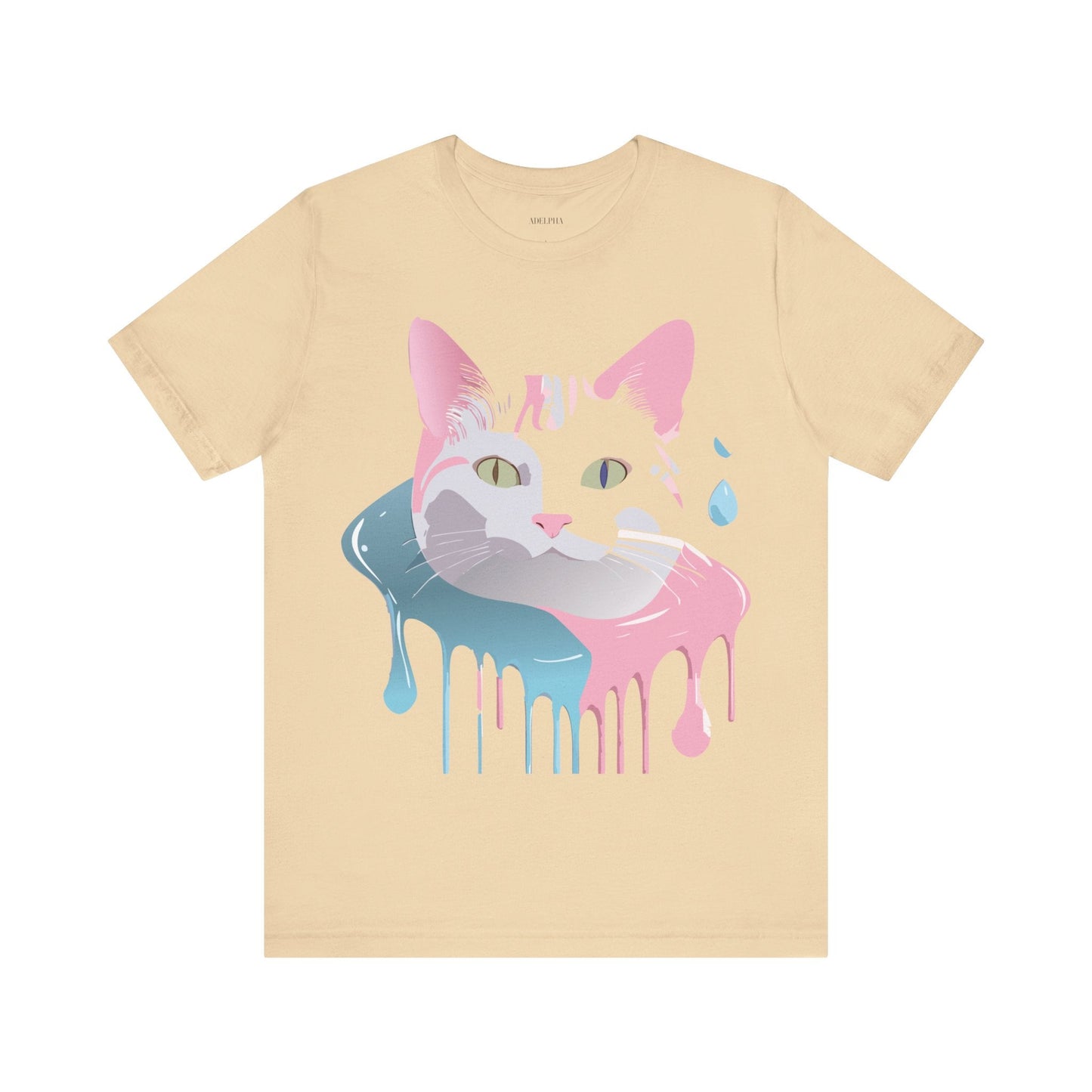Adelpha Cat Graphic Tee Unisex Short Sleeve Shirt Vintage Inspired Artwork