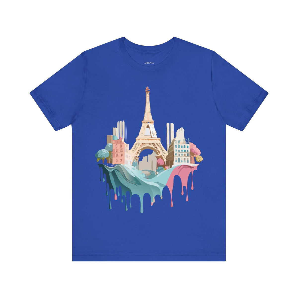 Unisex Cotton Bella+Canvas Tee with Paris