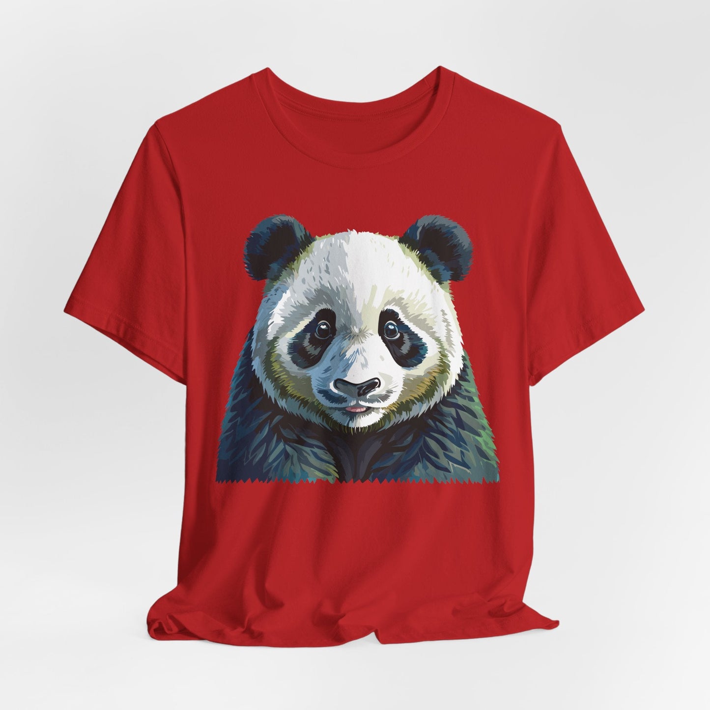 Unisex Animal Graphic Tee Shirt With Wild Animals Art Design Gildan Softstyle 64000