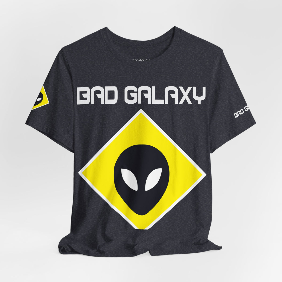 Alien Graphic Unisex Cotton Bella+Canvas Tee with Art Design b59