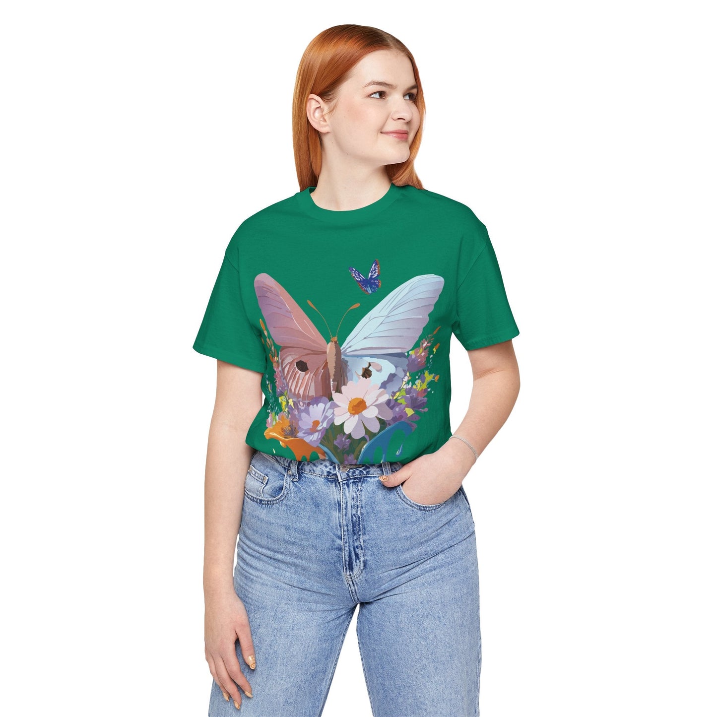 Butterfly Graphic Tee Unisex Jersey Short Sleeve Artwork By Adelpha