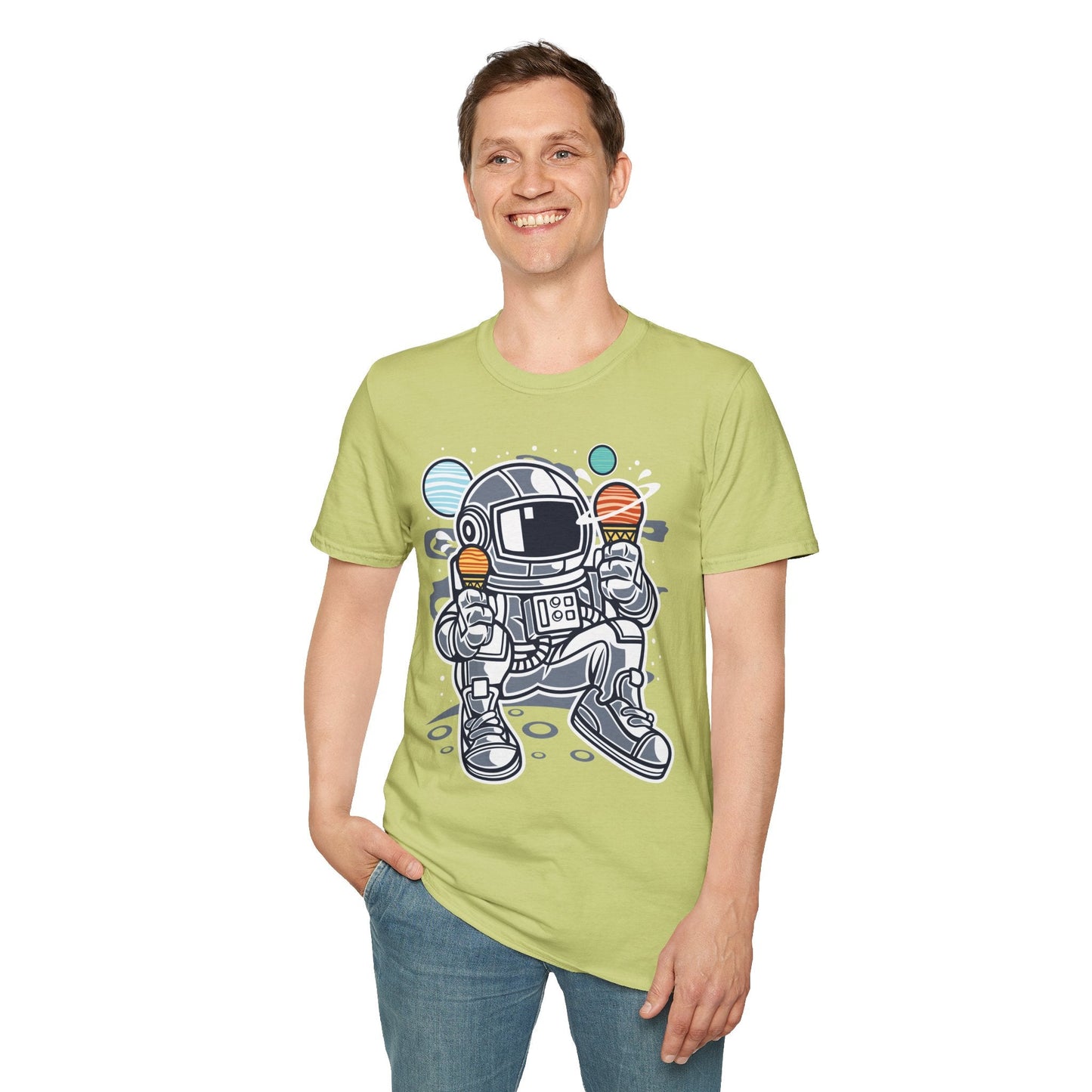 Cartoon T Shirt Animation T Shirt Funny Tee For Unisex Softstyle Gildan 64000 Graphic Design