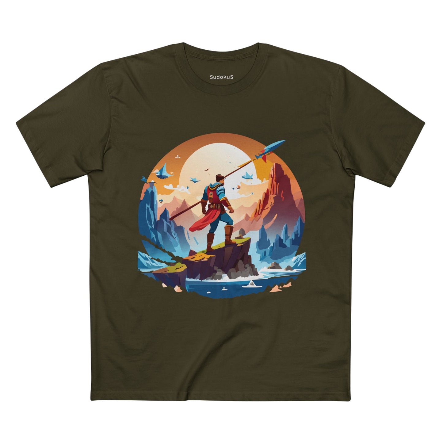 Adventures Graphic Unisex 100 Cotton Staple Tee 12