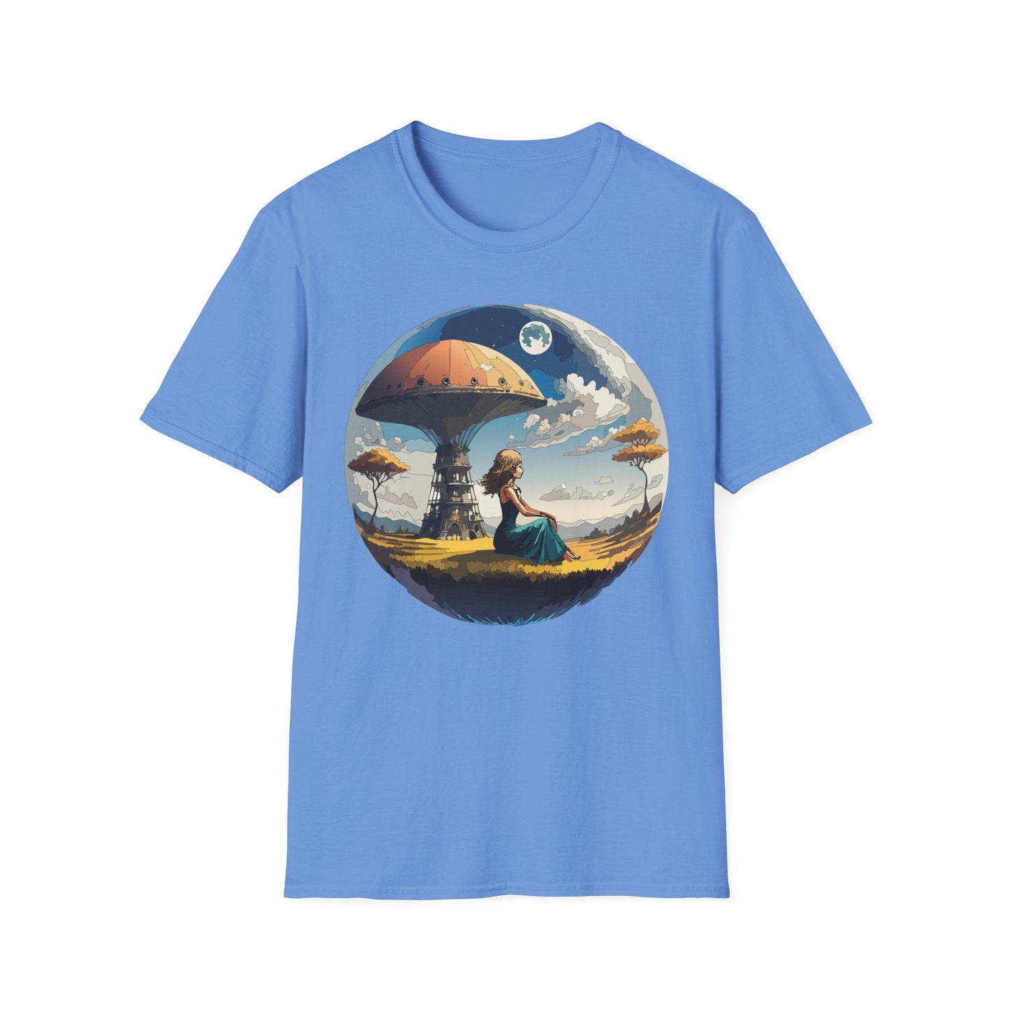 Womens Graphic T Shirts Art Design Shirt Softstyle Short Sleeve Cotton Tee Premium Quality